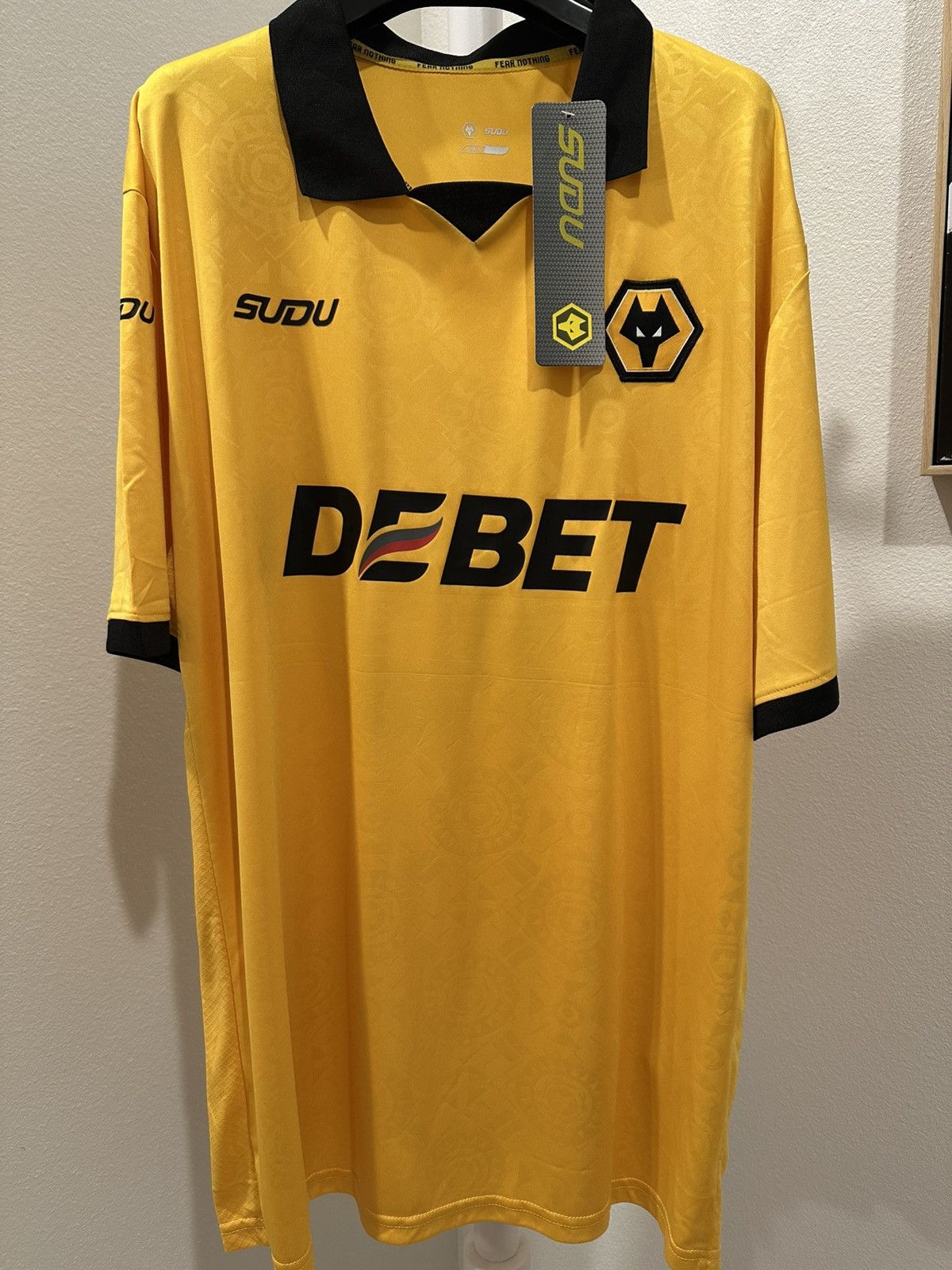 Other 2025-26 Wolverhampton Wanderers Jhon Arias Soccer Jersey Size US XL / EU 56 / 4 - 2 Thumbnail