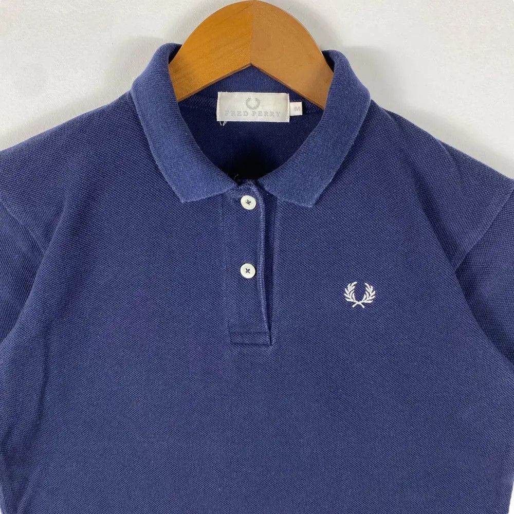 Fred Perry Vintage FRED PERRY Jaspo Women Tops Polo Shirt Medium Size Size M / US 6-8 / IT 42-44 - 2 Thumbnail