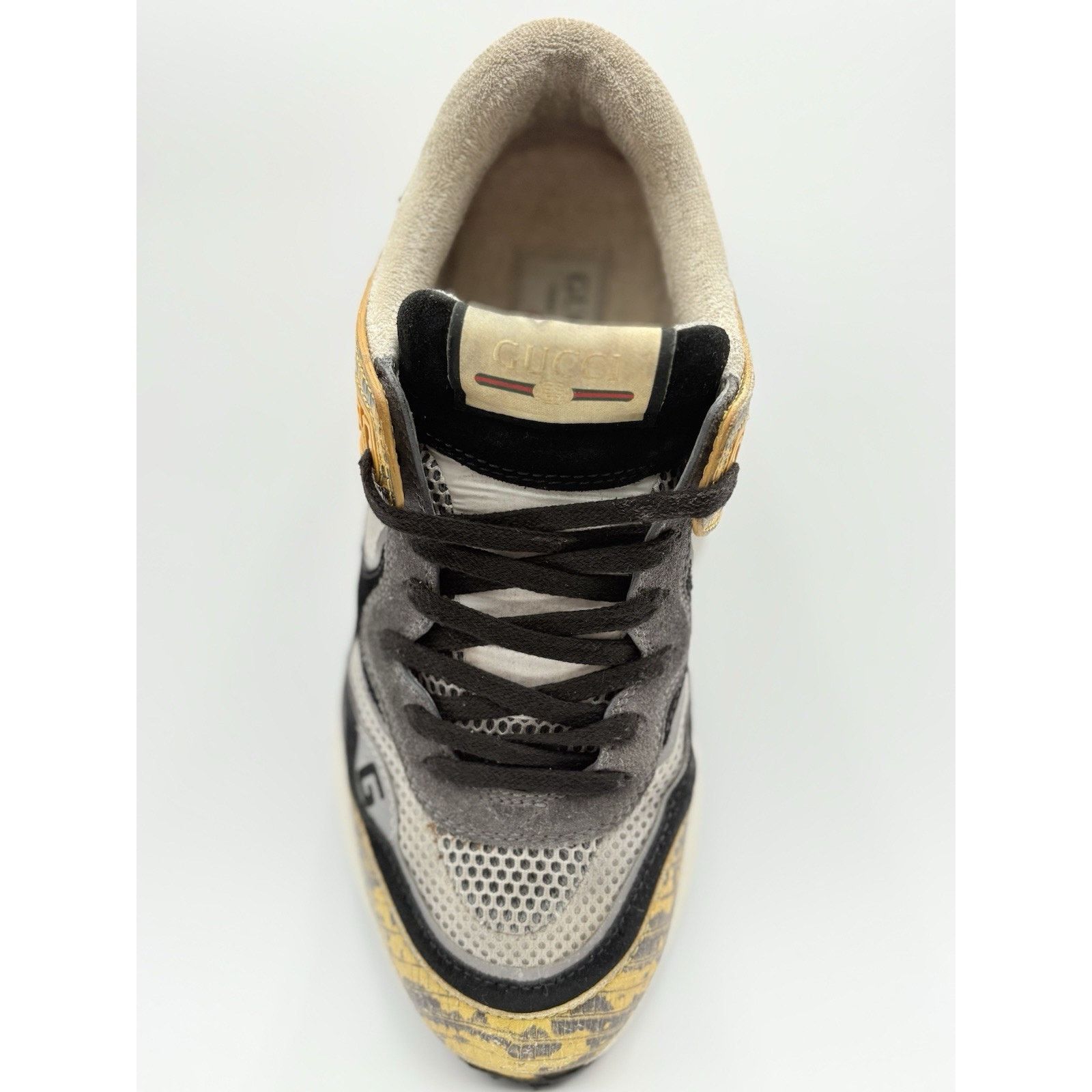 Gucci Size 6.5 G (7 US) - Gucci Ultrapace ' Yellow Tejus Printed ' Size US 7 / EU 40 - 5 Thumbnail