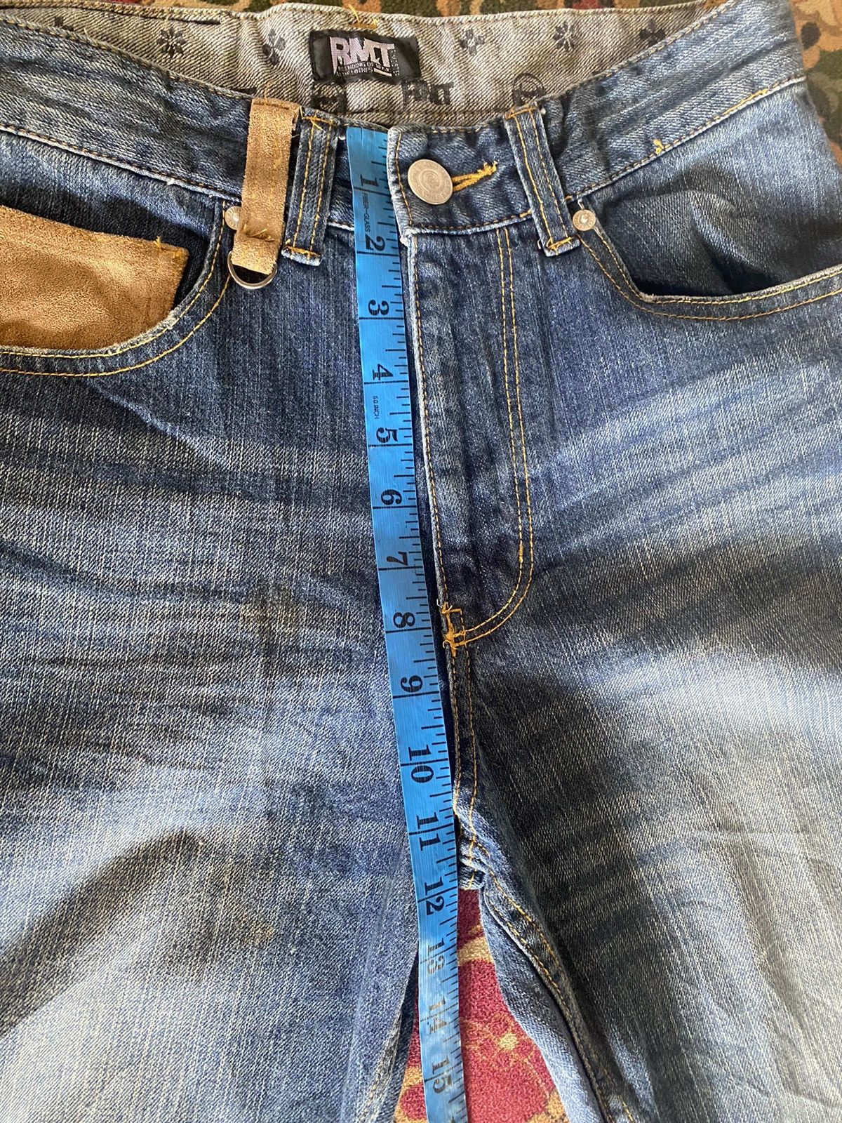 Japanese Brand Vintage MRT Rappers Design Style Denim Size US 29 - 17 Thumbnail