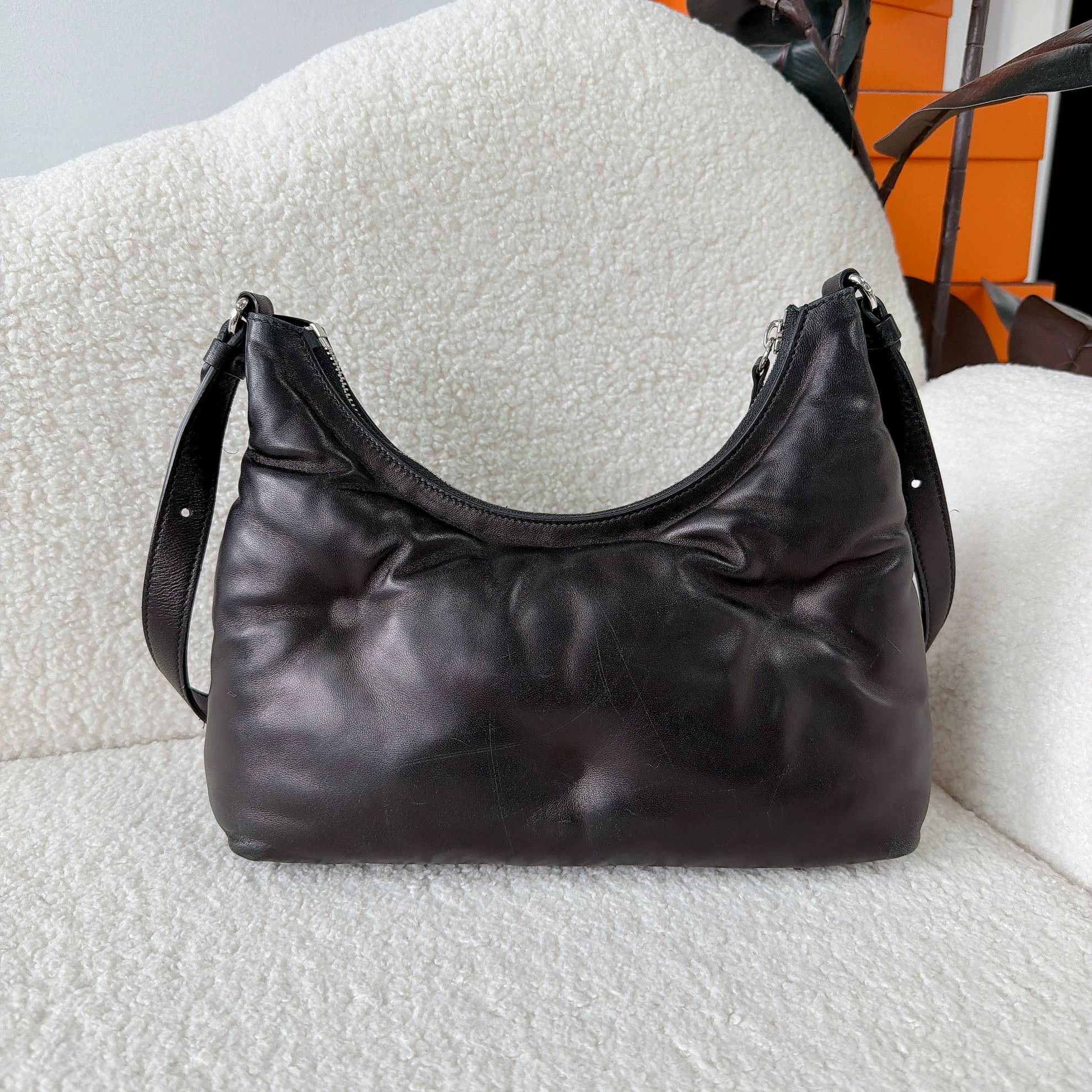Maison Margiela Maison Margiela Glam Slam Black Shoulder Bag 7591 Size ONE SIZE - 2 Thumbnail
