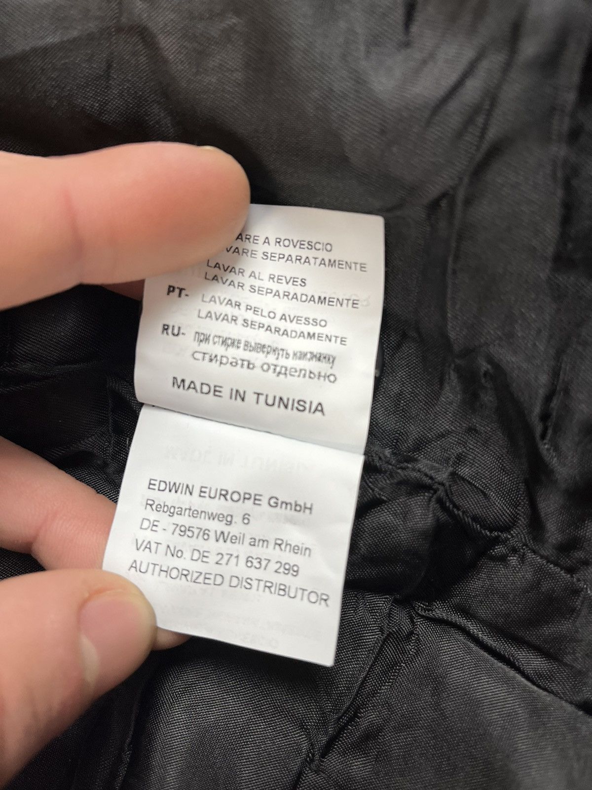 20471120 Edwin simple post blazer size M Size 46R - 12 Thumbnail