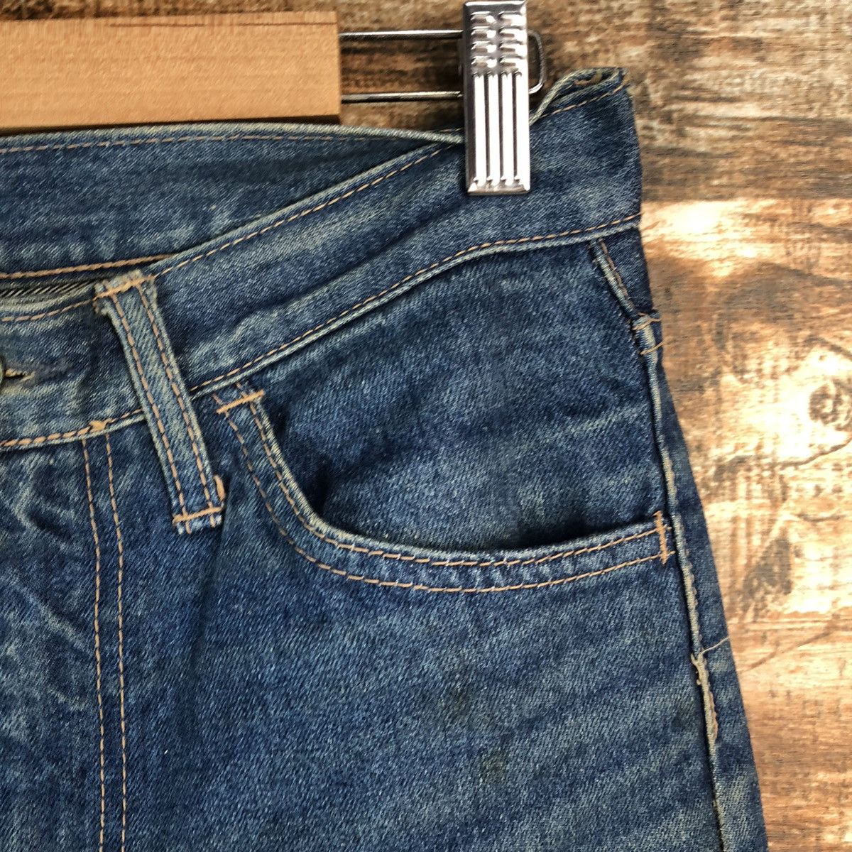 Big John DL Big John vintage Blue Denim Pants #C621 Size US 28 / EU 44 - 7 Thumbnail