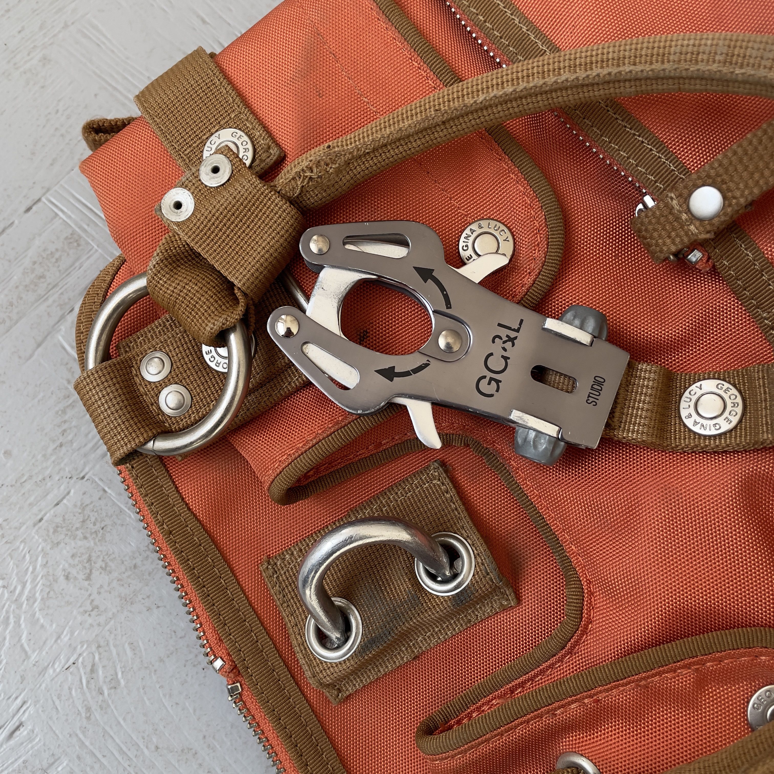 Japanese Brand × Vintage Vintage GG&L Butterfly Charme Bag Size ONE SIZE - 7 Thumbnail