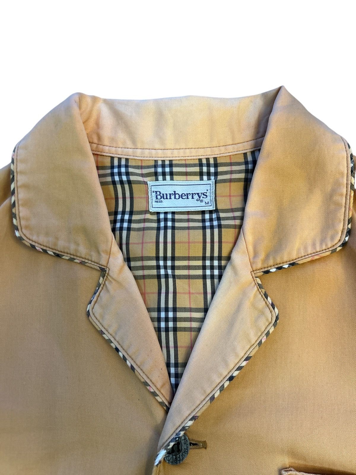 Burberry VINTAGE Burberry's Equestrian Knight Nova Check Overshirt" Size US M / EU 48-50 / 2 - 2 Thumbnail