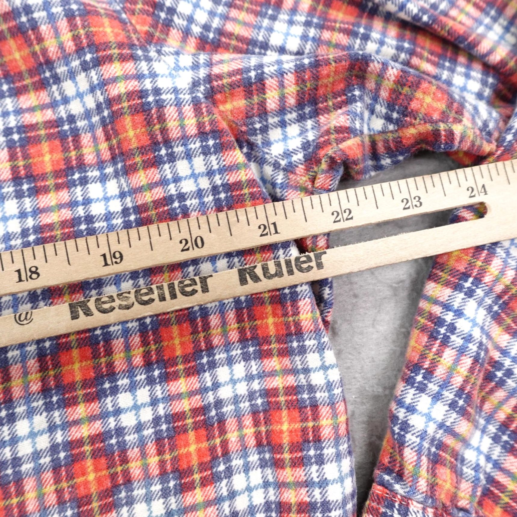 Sears VINTAGE Sears Kings Road Shirt Men M Red Plaid Flannel Button Up 70s Grunge - Cotton Pocketed Size US M / EU 48-50 / 2 - 7 Thumbnail