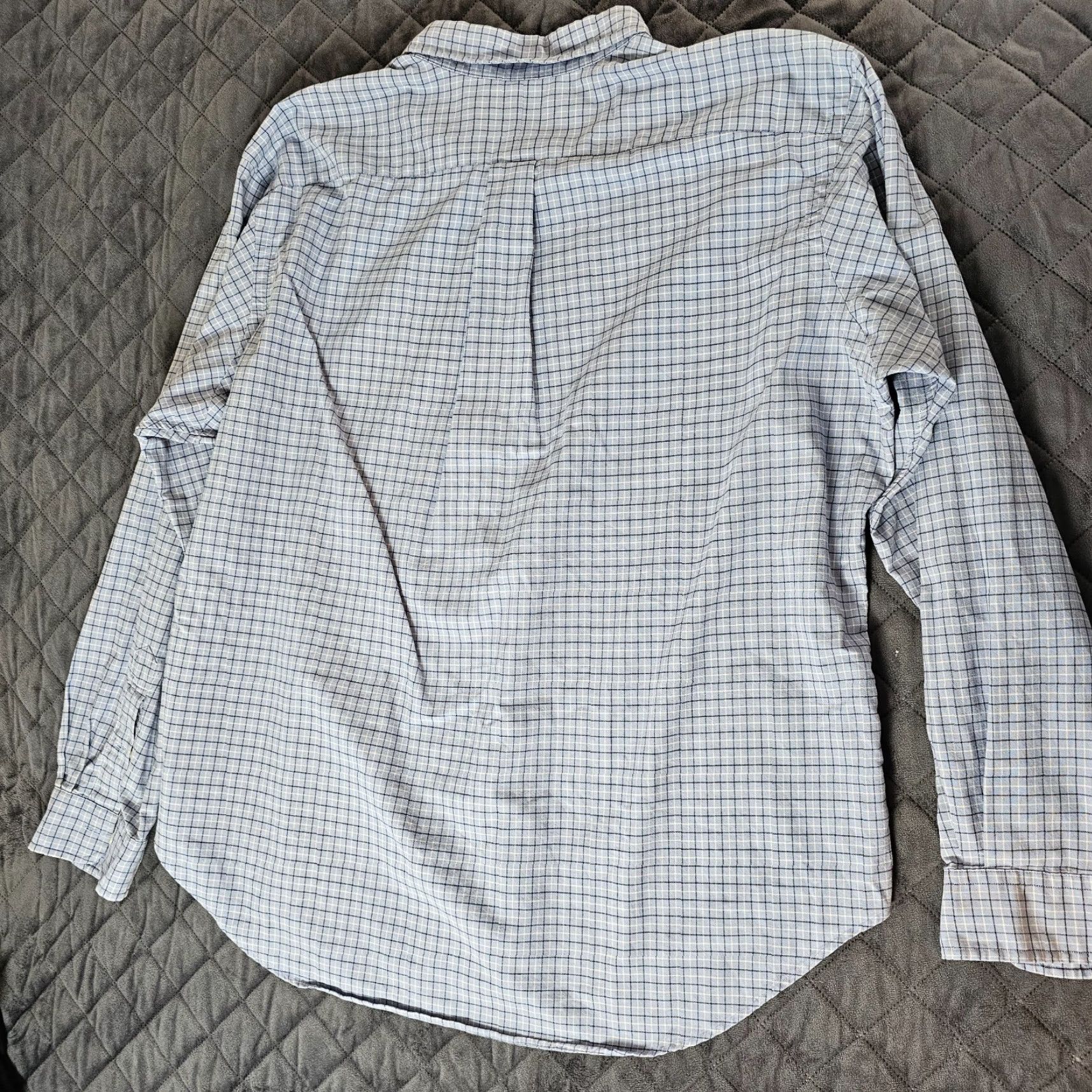 Ralph Lauren Ralph Lauren Blue Label Men’s 2XL Blue Check Long Sleeve Button Down Shirt Pony Shirt Size US XXL / EU 58 / 5 - 7 Thumbnail