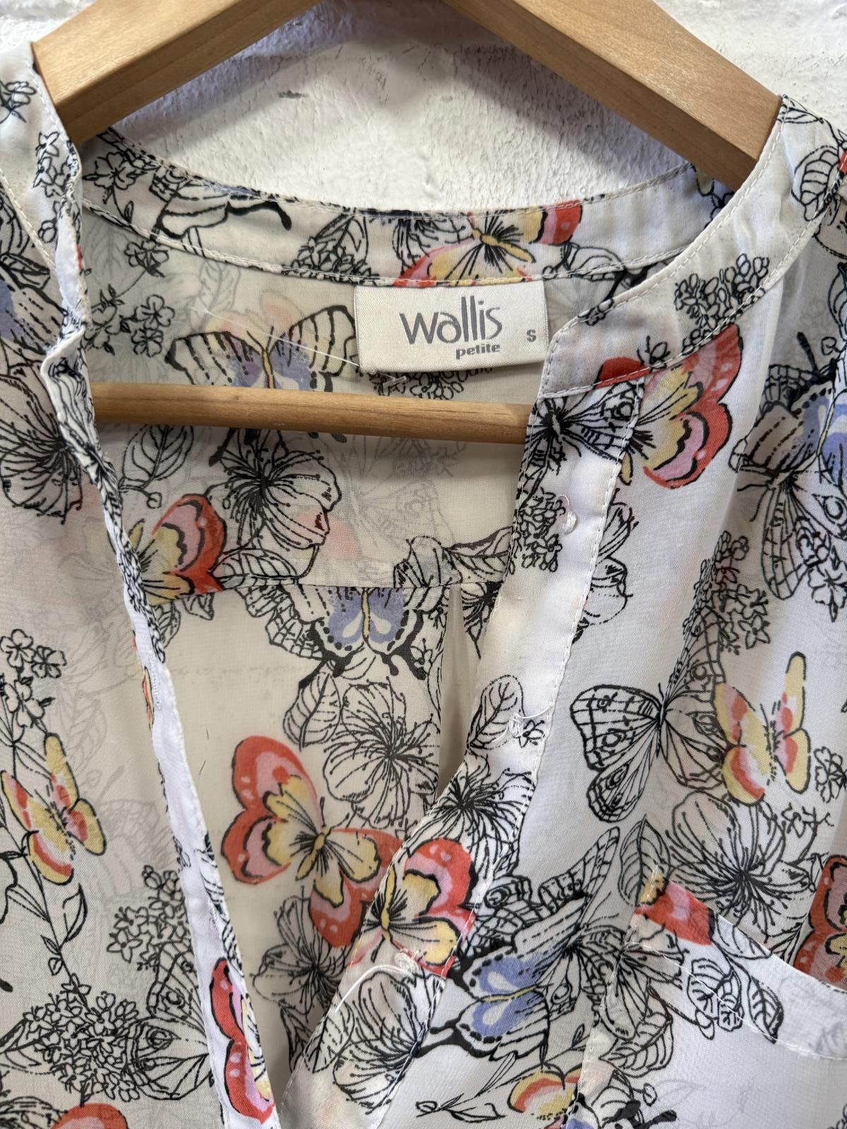 Walls Wallis Floral Print Blouse Size S / US 4 / IT 40 - 2 Thumbnail