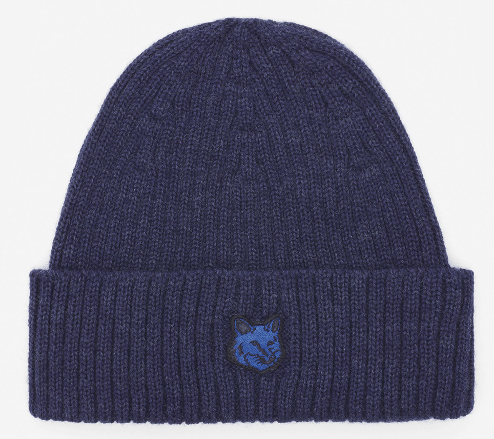 Maison Kitsune Maison Kitsune wool Beanie Fox Head Size ONE SIZE - 1 Thumbnail