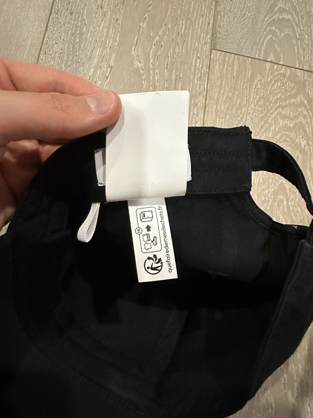 Off-White Off-White OW Drill Baseball Cap Black Size ONE SIZE - 5 Thumbnail