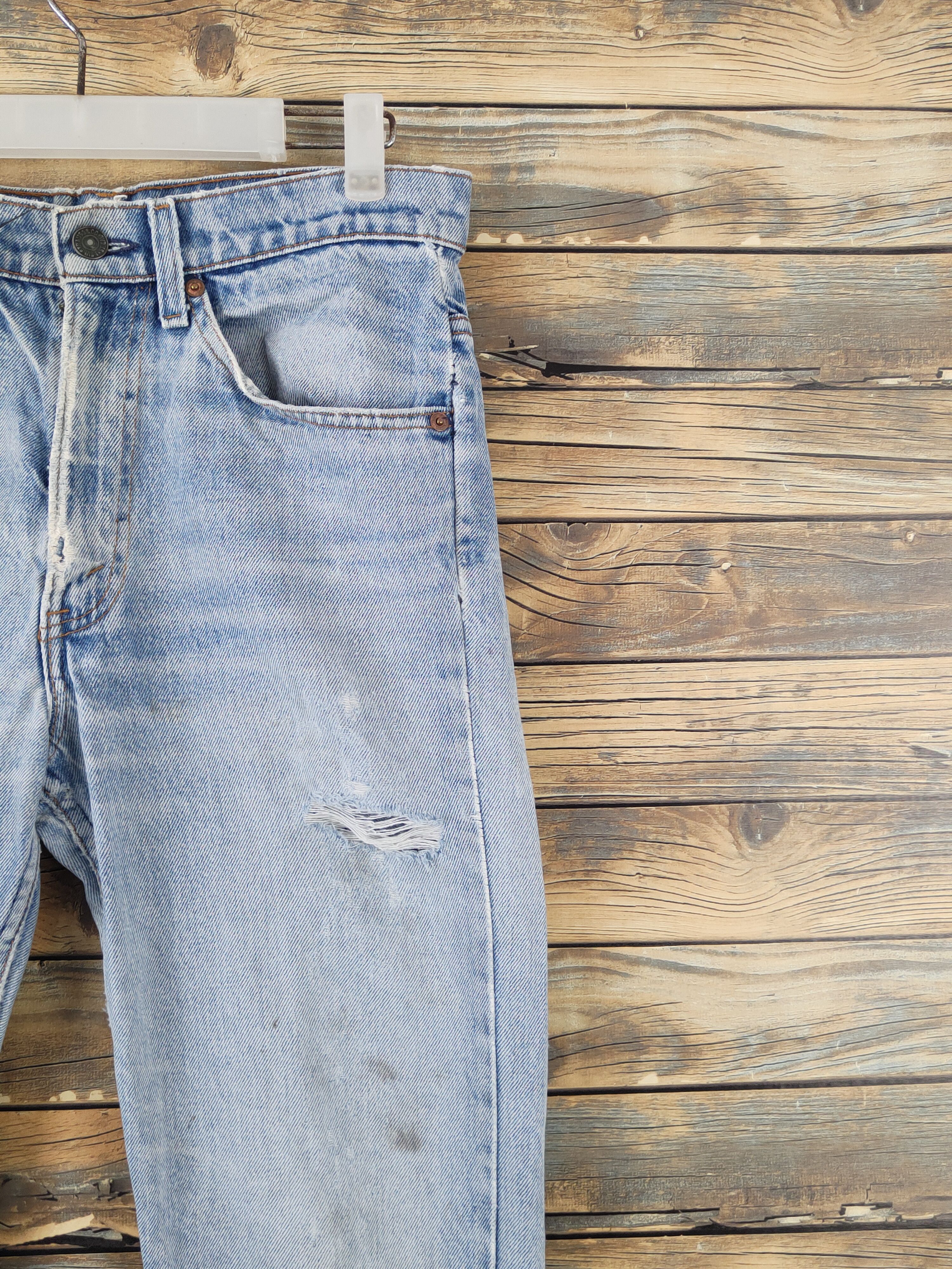 Levi's Levi's orange tag vintage Ripped denim Jeans #W1868 Size US 30 / EU 46 - 6 Thumbnail