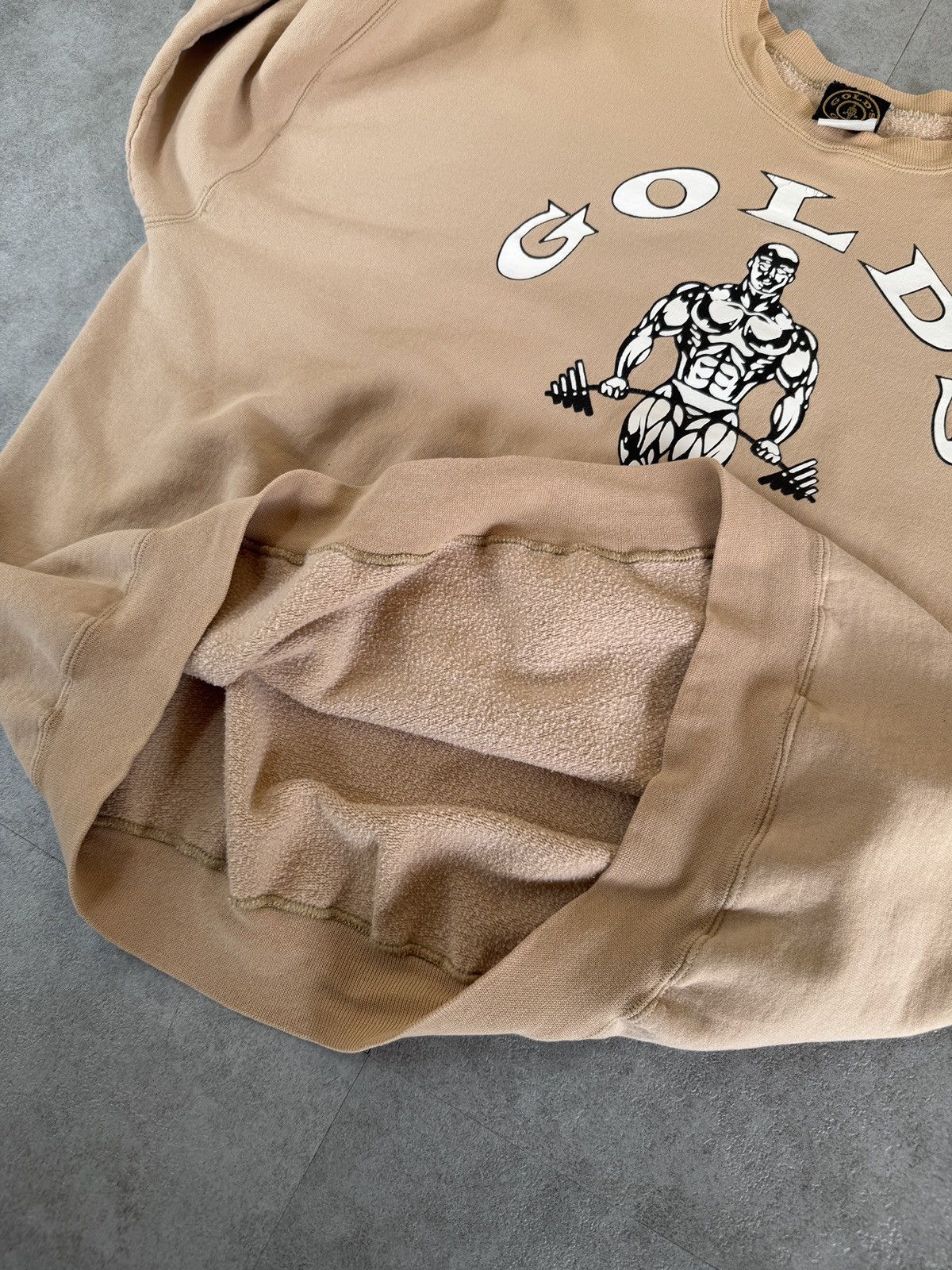 Vintage *RARE* VINTAGE 90s GOLD’S GYM BODYBUILDING SWEATER Size US XL / EU 56 / 4 - 8 Thumbnail