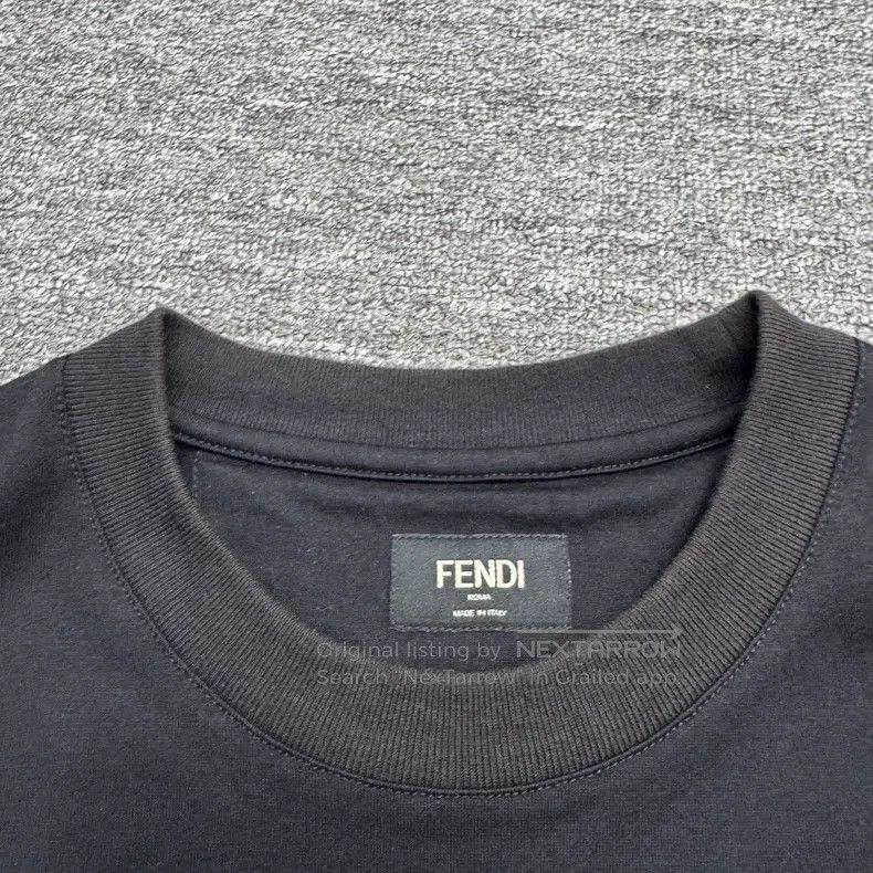 Fendi Fendi Monogram Pocket Short Sleeve Size US S / EU 44-46 / 1 - 3 Thumbnail