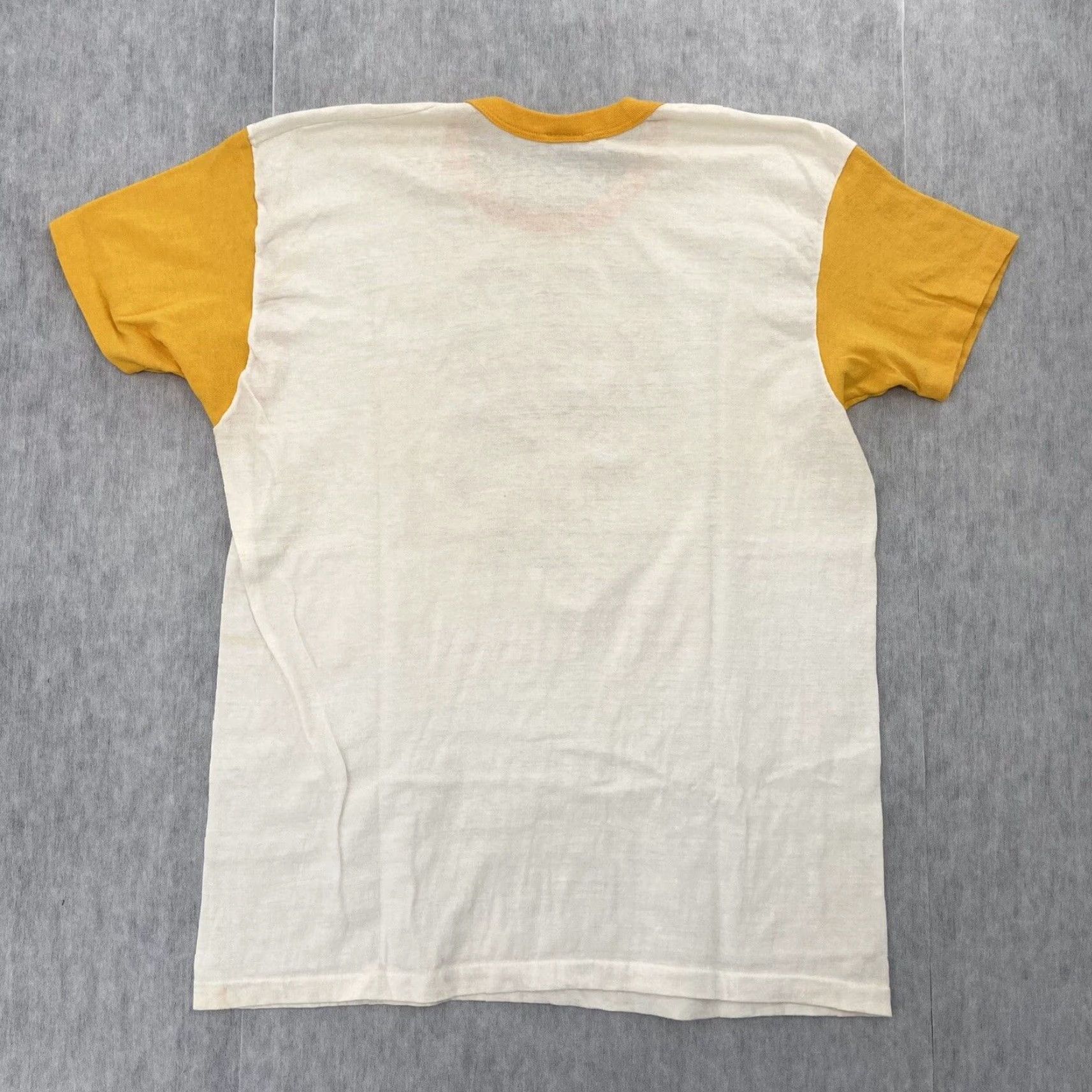 Vintage VINTAGE Tom Super Dad T-Shirt Adult XL San Francisco Press Shirt Unisex 70s White Yellow Iron On XL Mens Womens Size XL Size US XL / EU 56 / 4 - 2 Thumbnail