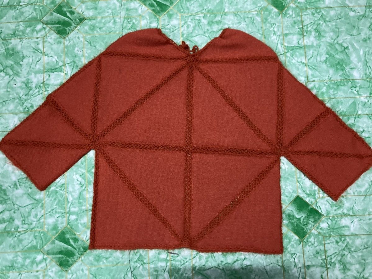 Designer × Final Home × Issey Miyake Vintage Kasuke Tsumura Crop Top By Final Homme Size M / US 6-8 / IT 42-44 - 2 Thumbnail