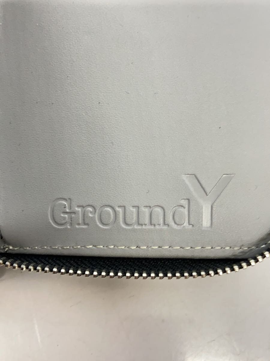 Ground Y × Yohji Yamamoto Leather Zip Wallet - Yohji Size ONE SIZE - 3 Thumbnail