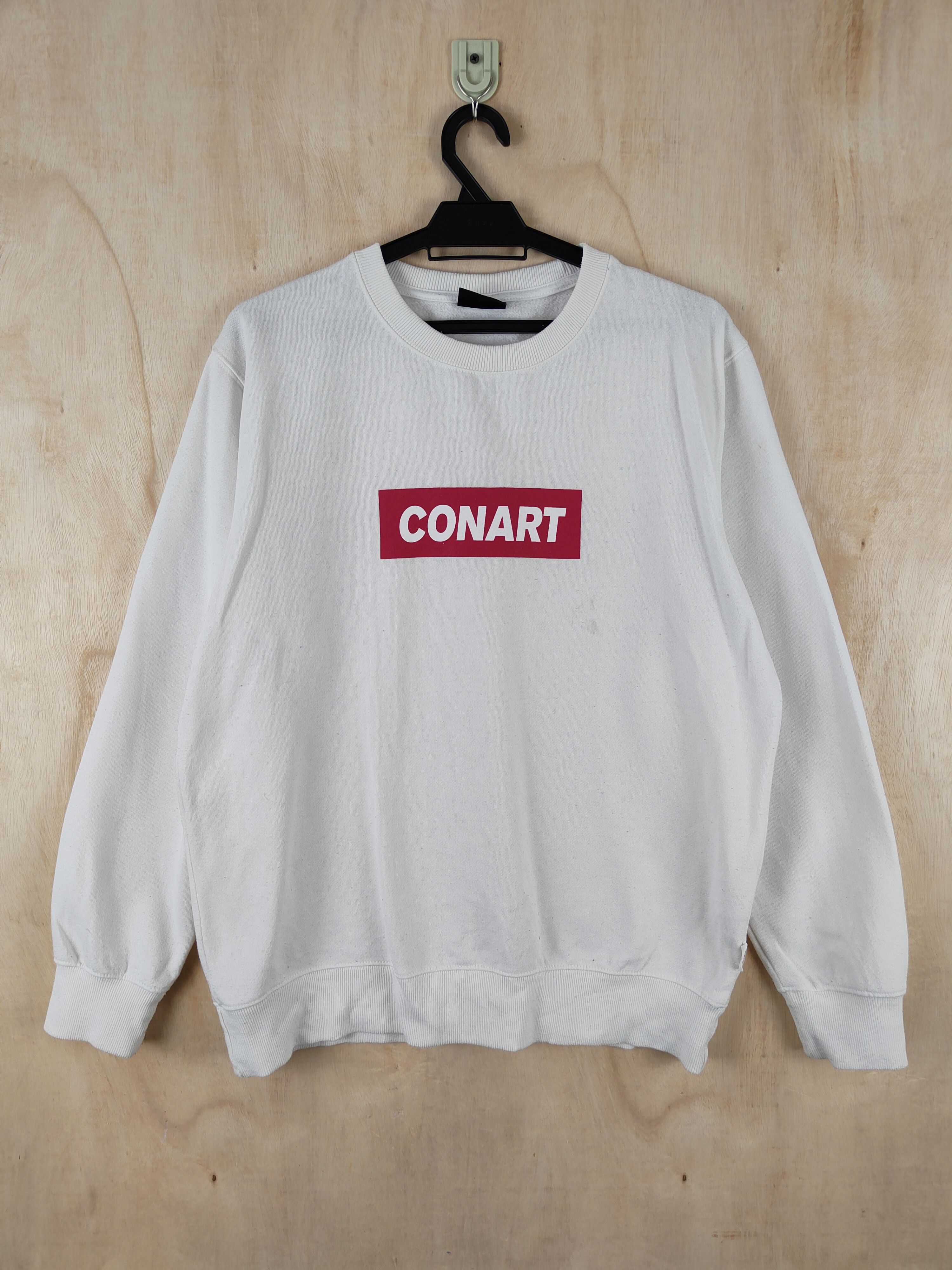 Japanese Brand × Vintage Conart X Peace Project White Sweatshirts #S2636 Size US L / EU 52-54 / 3 - 1 Thumbnail