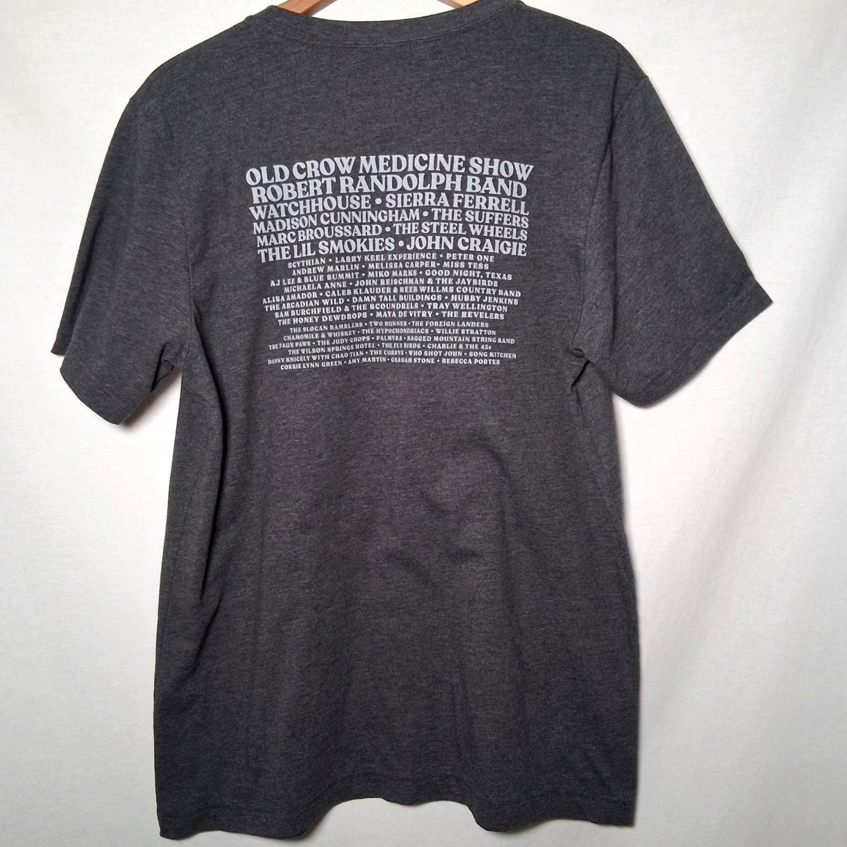 Red Wing VINTAGE Red Wing Roots Music Festival Shirt L Virginia 2023 Old Crow Sierra Ferrell Gray Mens Size US L / EU 52-54 / 3 - 3 Thumbnail