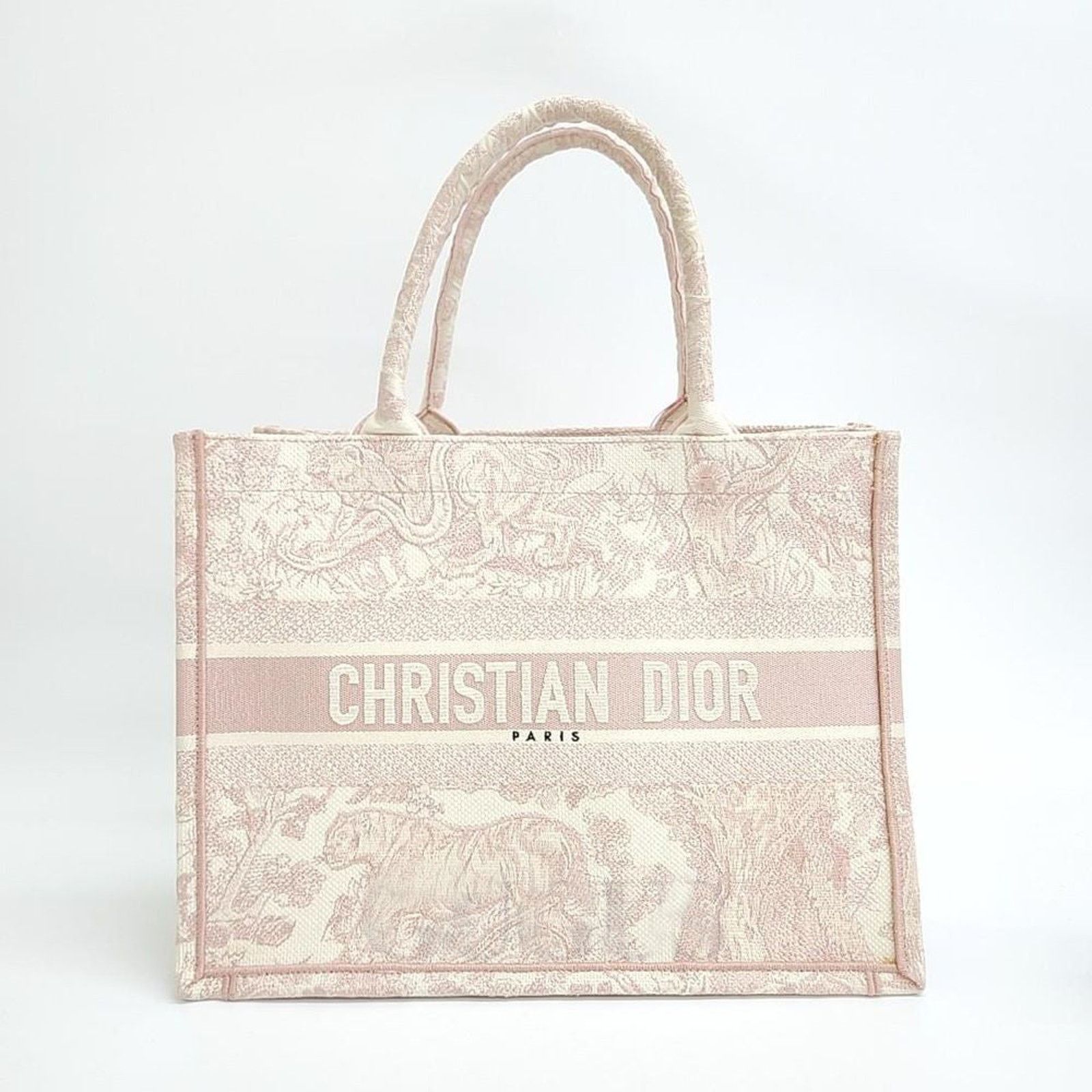 Christian Dior Monsieur Christian Dior Book Tote Bag 36 (3316263) in Pink, Women's