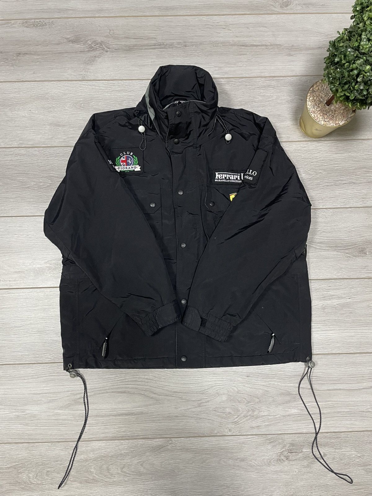 Ferrari Ferrari UK racing jacket hooded big logo Size US M / EU 48-50 / 2 - 7 Thumbnail
