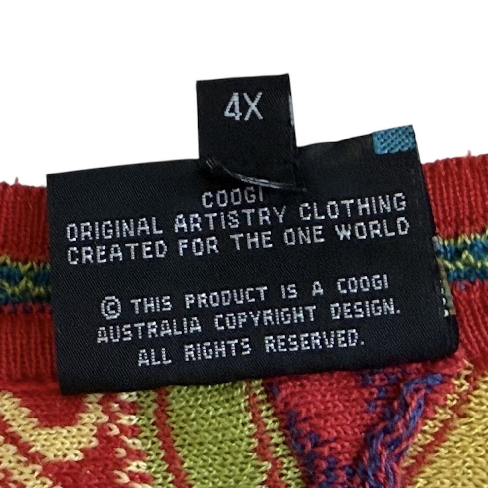 Coogi Vintage 90s COOGI Australia 3D Knit Sweater Oversized Size US XXL / EU 58 / 5 - 5 Thumbnail