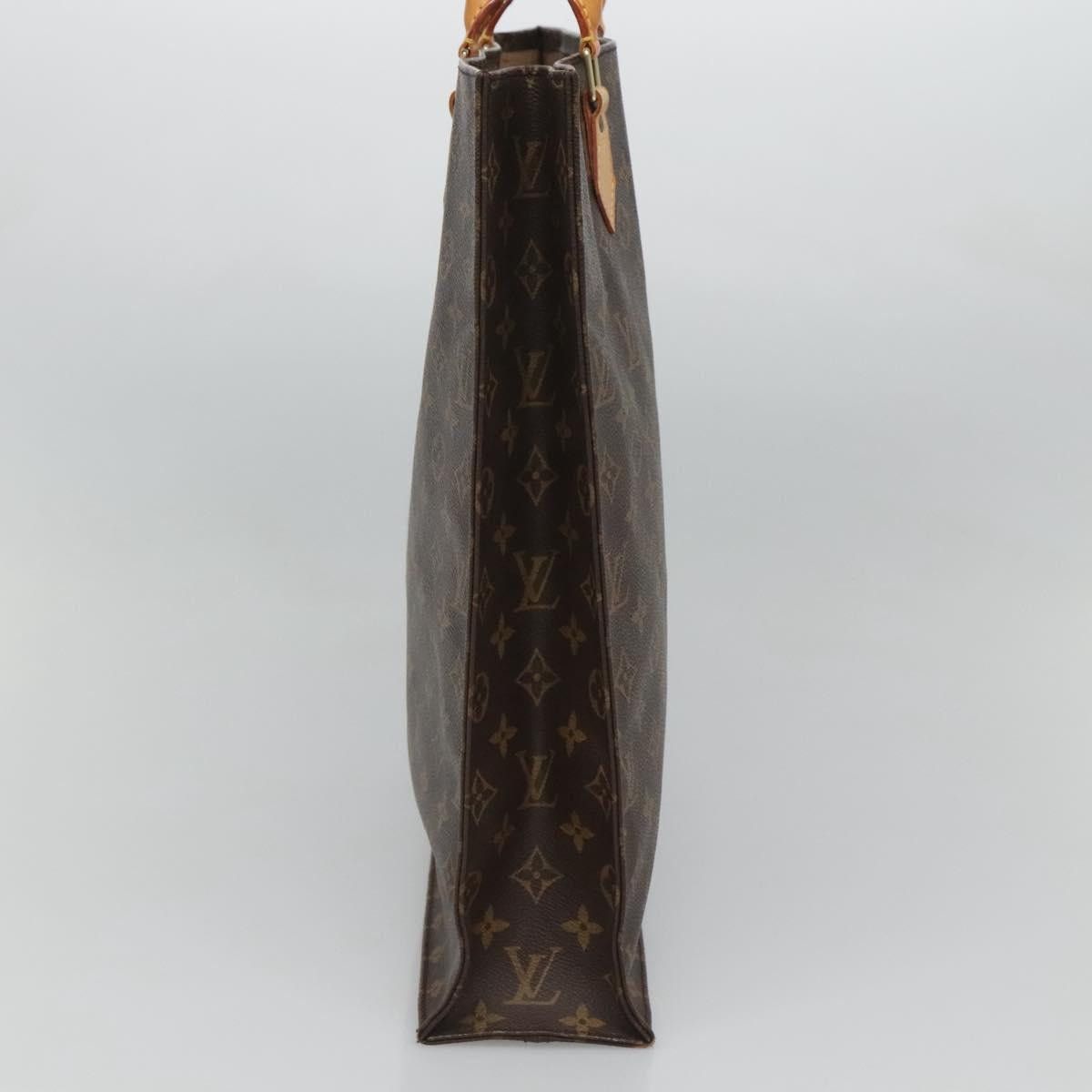 Louis Vuitton LOUIS VUITTON Monogram Sac Plat Hand Bag M51140 Size ONE SIZE - 4 Thumbnail