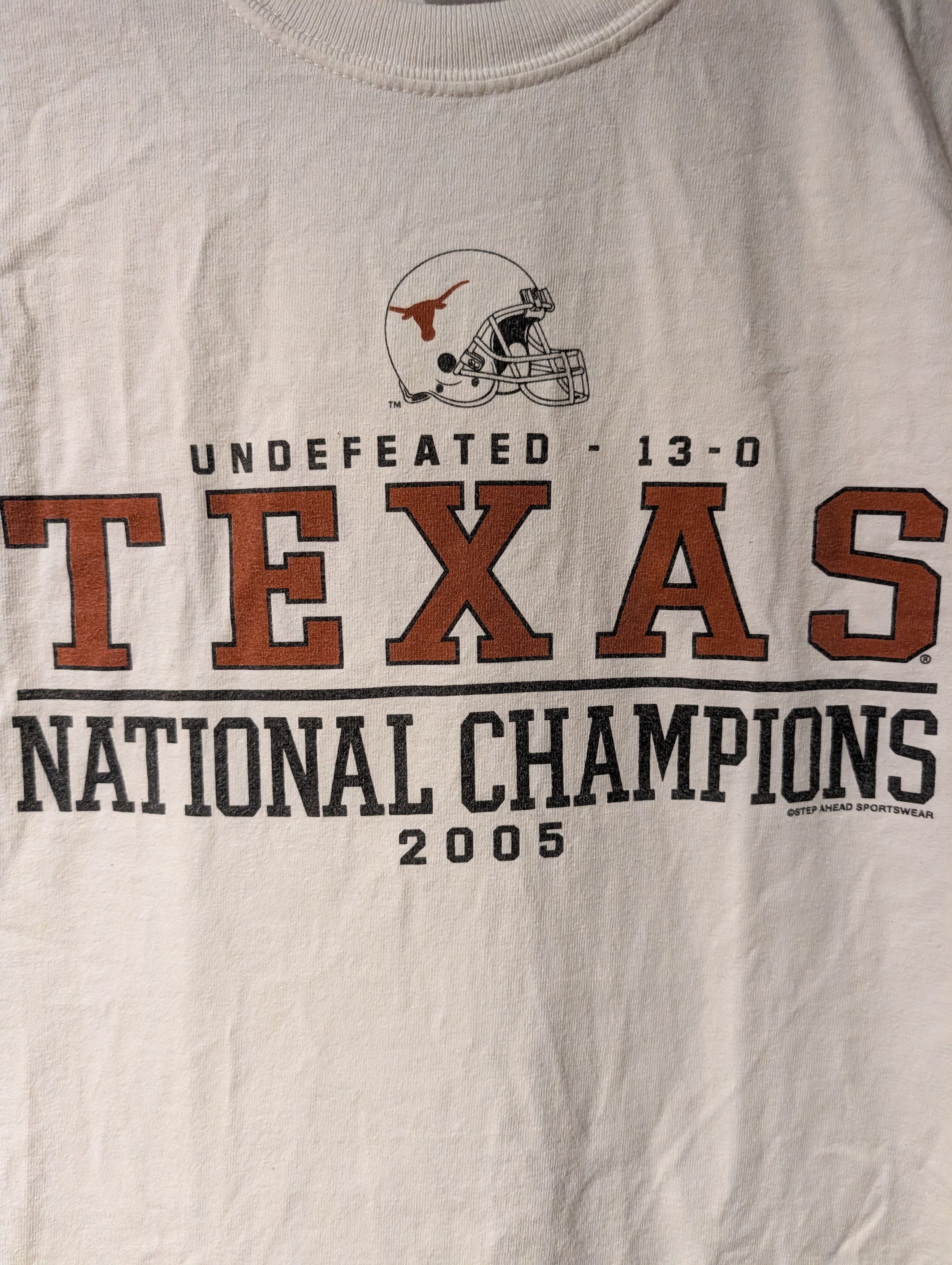 NCAA Vintage 2005 Texas Longhorns College Football NCAA T-Shirt Size US M / EU 48-50 / 2 - 2 Thumbnail