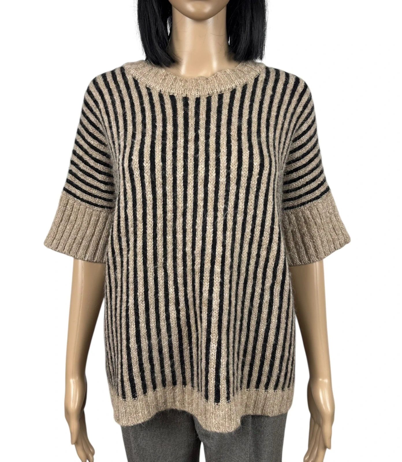 Other Aiayu Bolivia Cashilama Sweater Short Sleeve Striped size M Size M / US 6-8 / IT 42-44 - 2 Thumbnail