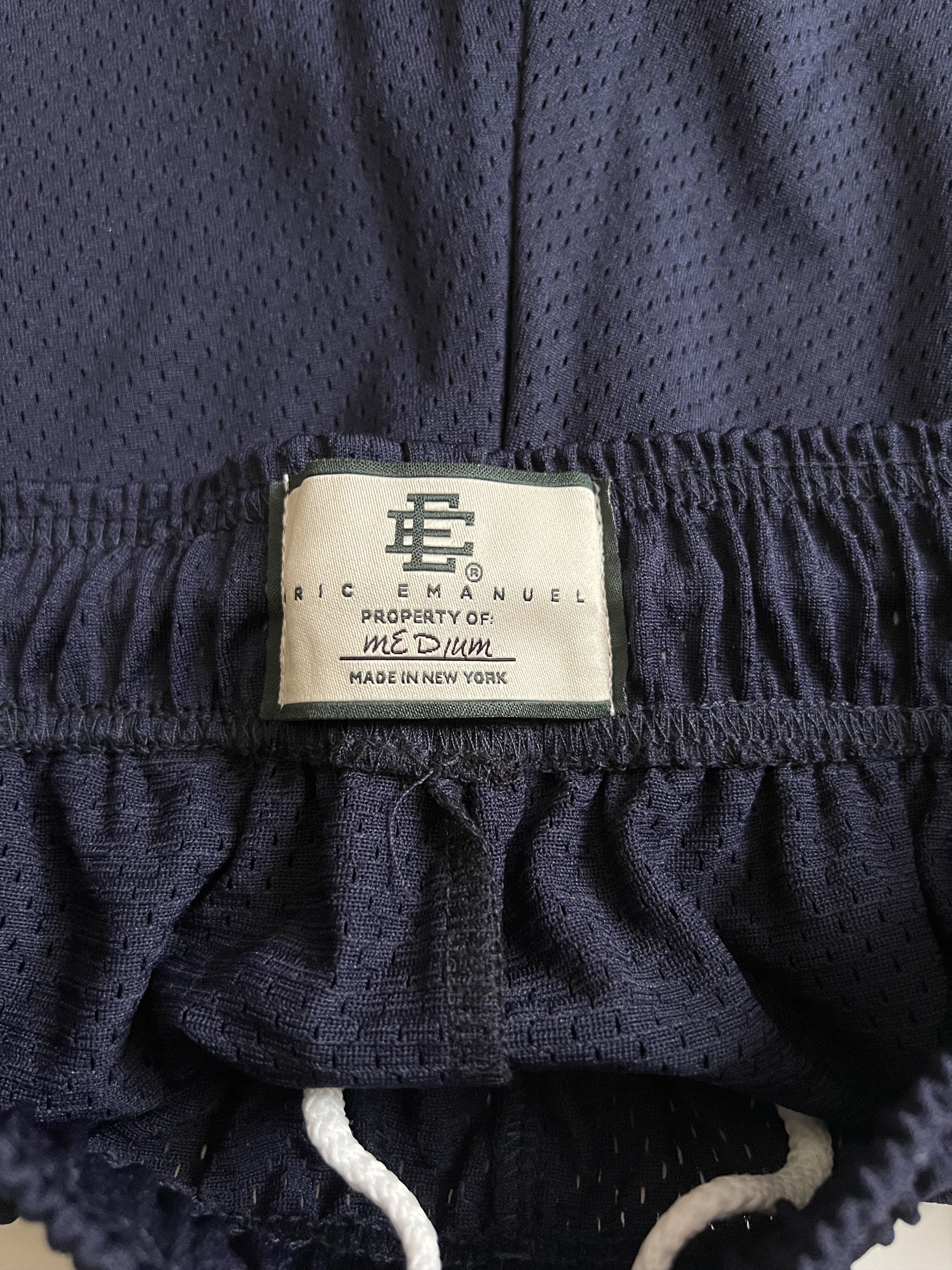 Eric Emanuel Size M - Authentic Eric Emanuel Basic Short Navy Bolt / Gold Size US 30 / EU 46 - 6 Thumbnail