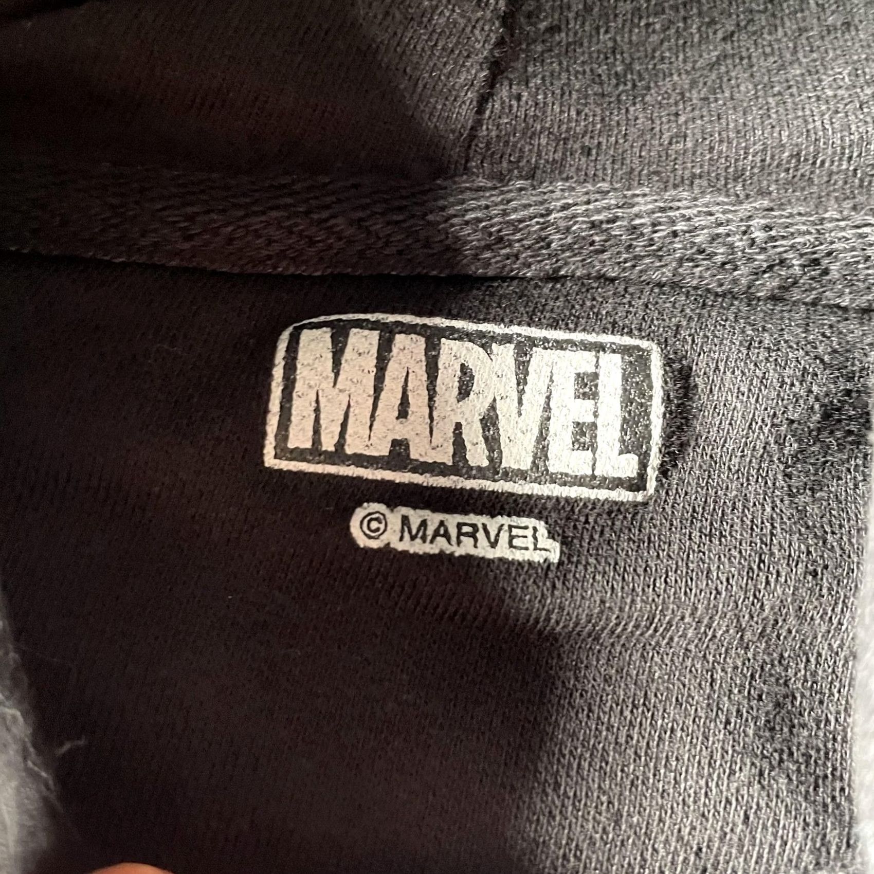Vintage Marvel Ghost Rider Hoodie Mens Large Black Flame Skull Pullover Sweatshirt Size US L / EU 52-54 / 3 - 3 Thumbnail