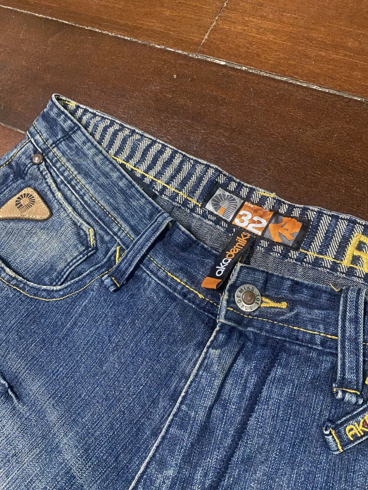 Akademiks Vintage Y2k Akdmks Grunge wide leg baggy Denim Size US 34 / EU 50 - 7 Thumbnail