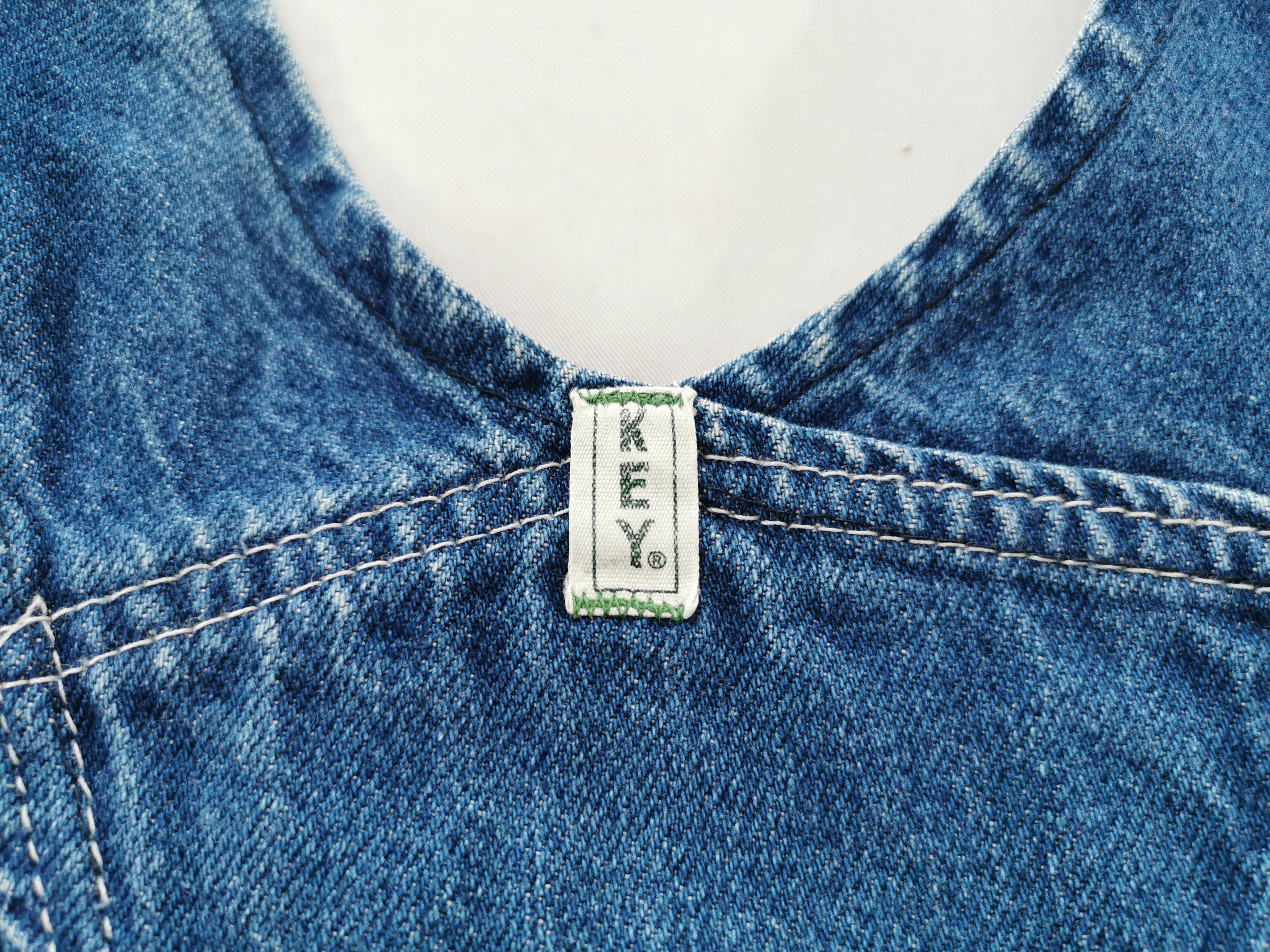 Vintage Vintage 90's Key Imperial Denim Overalls Made In Japan Size US 40 / EU 56 - 8 Thumbnail