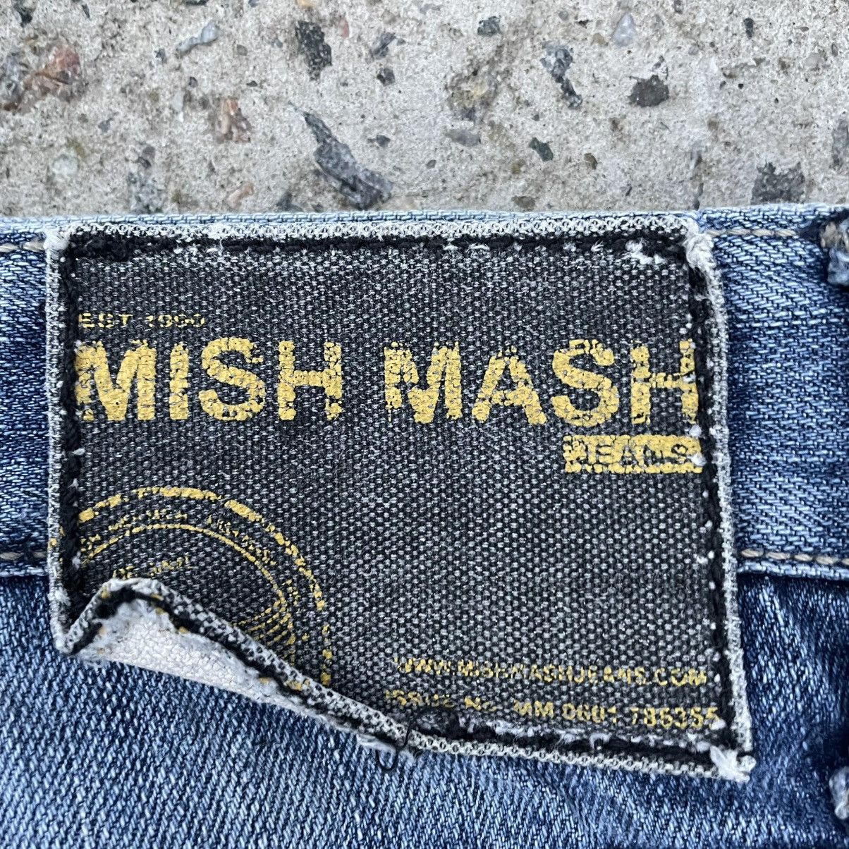 CCP (Crazy Character Print) Vintage Crazy Fit Jeans Mish Mash Double Knee Y2K 00s Size US 32 / EU 48 - 15 Thumbnail