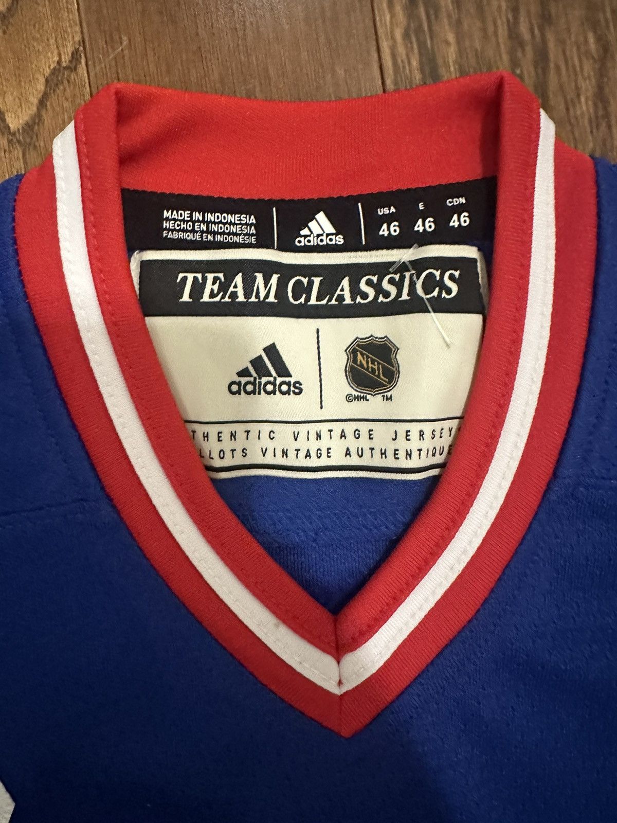 Adidas Adidas New York Rangers Jersey Size US S / EU 44-46 / 1 - 3 Thumbnail