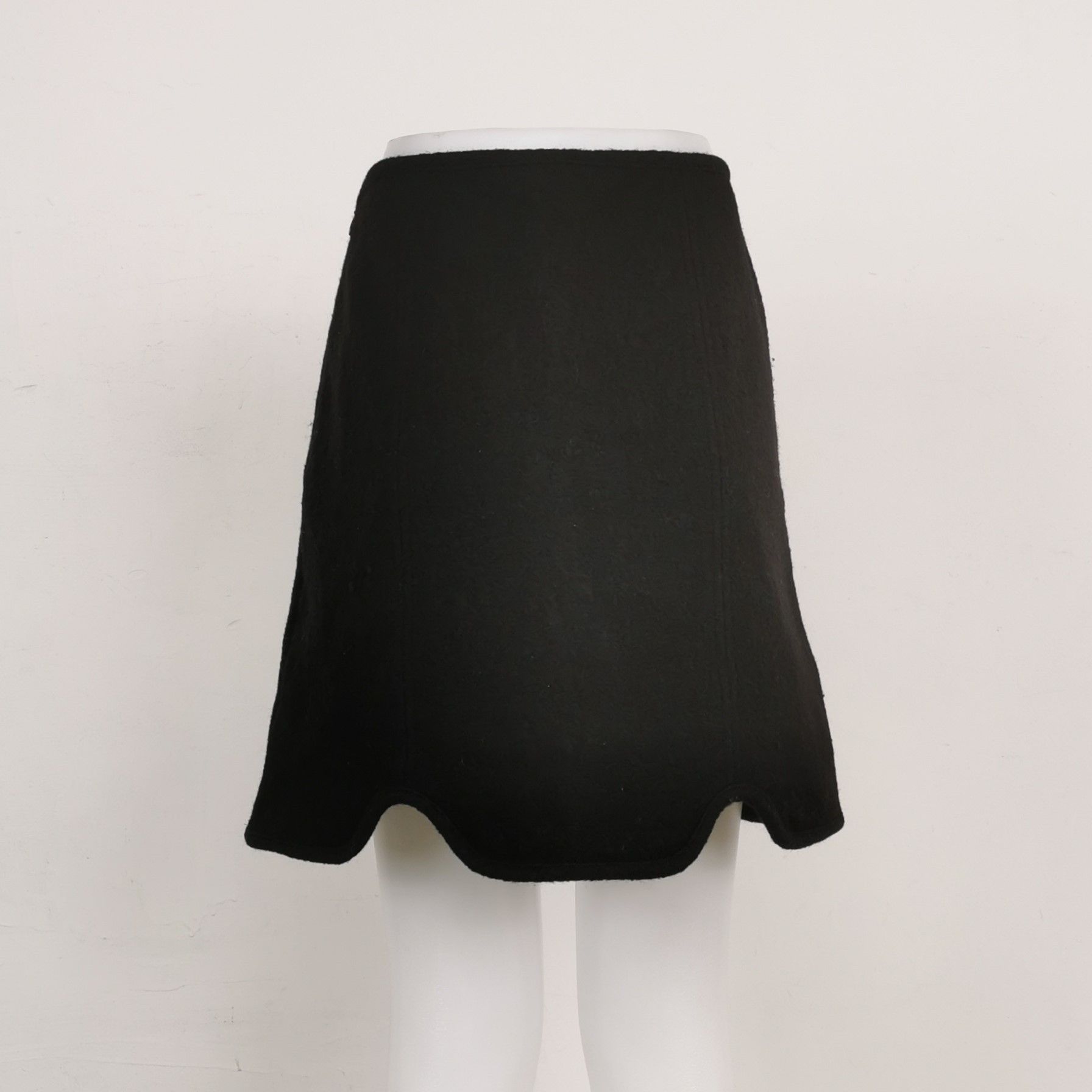 Jil Sander JIL SANDER JIL SANDER Cotton and wool blend solid color sk Size M / US 6-8 / IT 42-44 - 2 Thumbnail