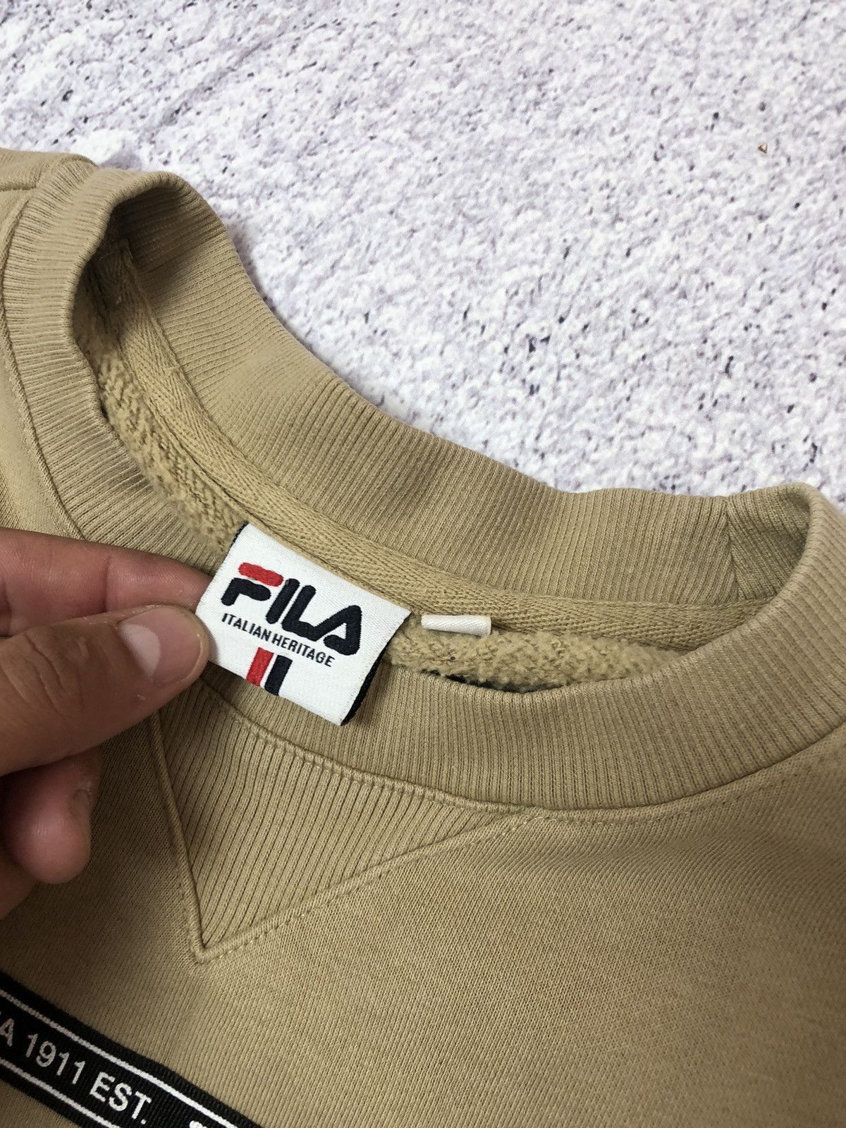 Fila Men’s sweater y2k Fila size S usa casual ykk Size US M / EU 48-50 / 2 - 5 Thumbnail