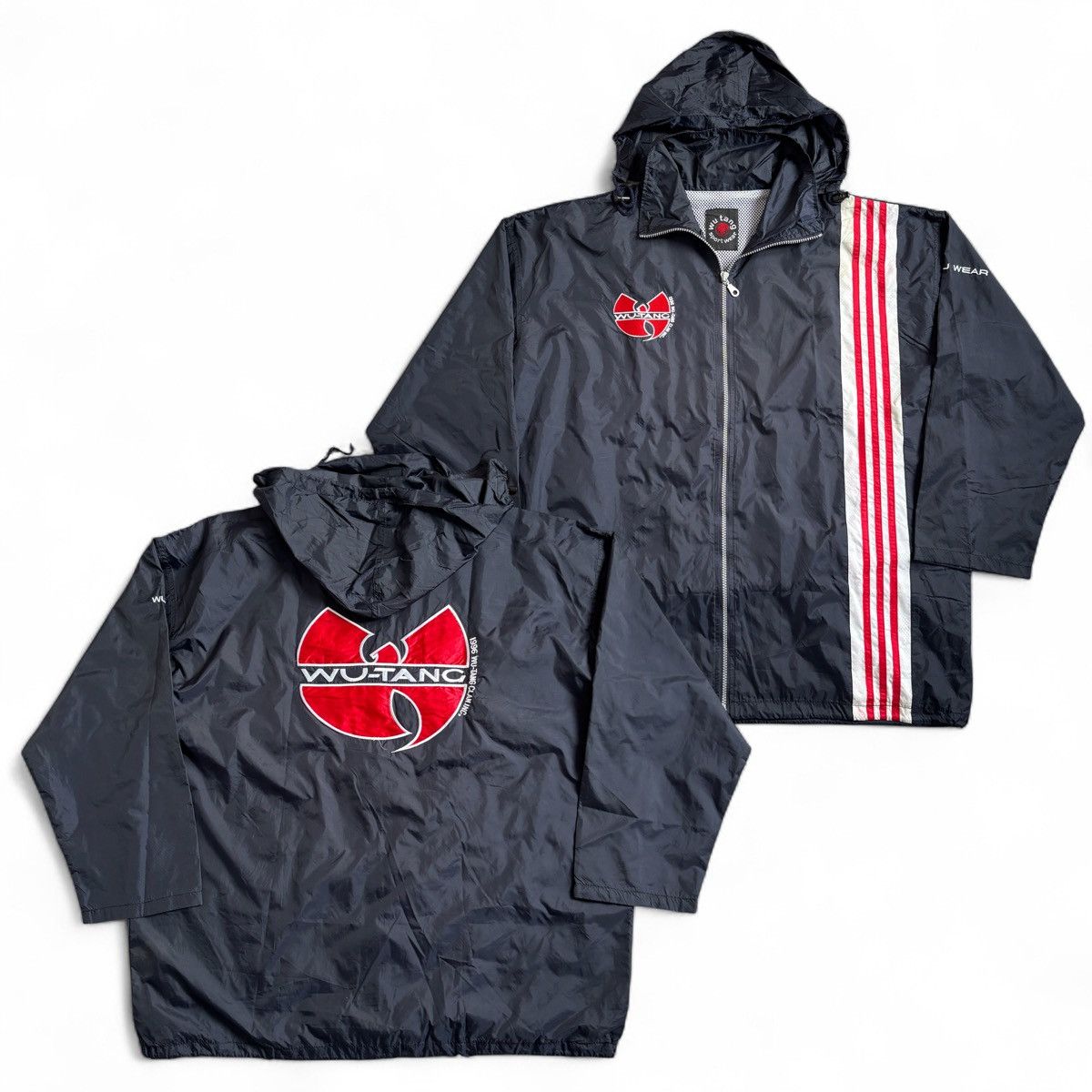 Rap Tees × Wu-Tang Clan Vintage Wu-Tang Clan 1996 Windbreaker