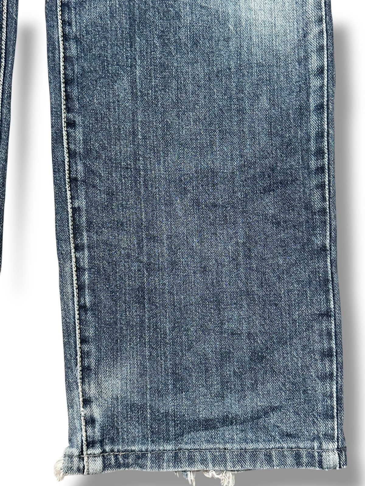 Edwin Rare Edwin Vintage Orange Tab Straight Loose and Faded Wash Size US 31 - 12 Thumbnail