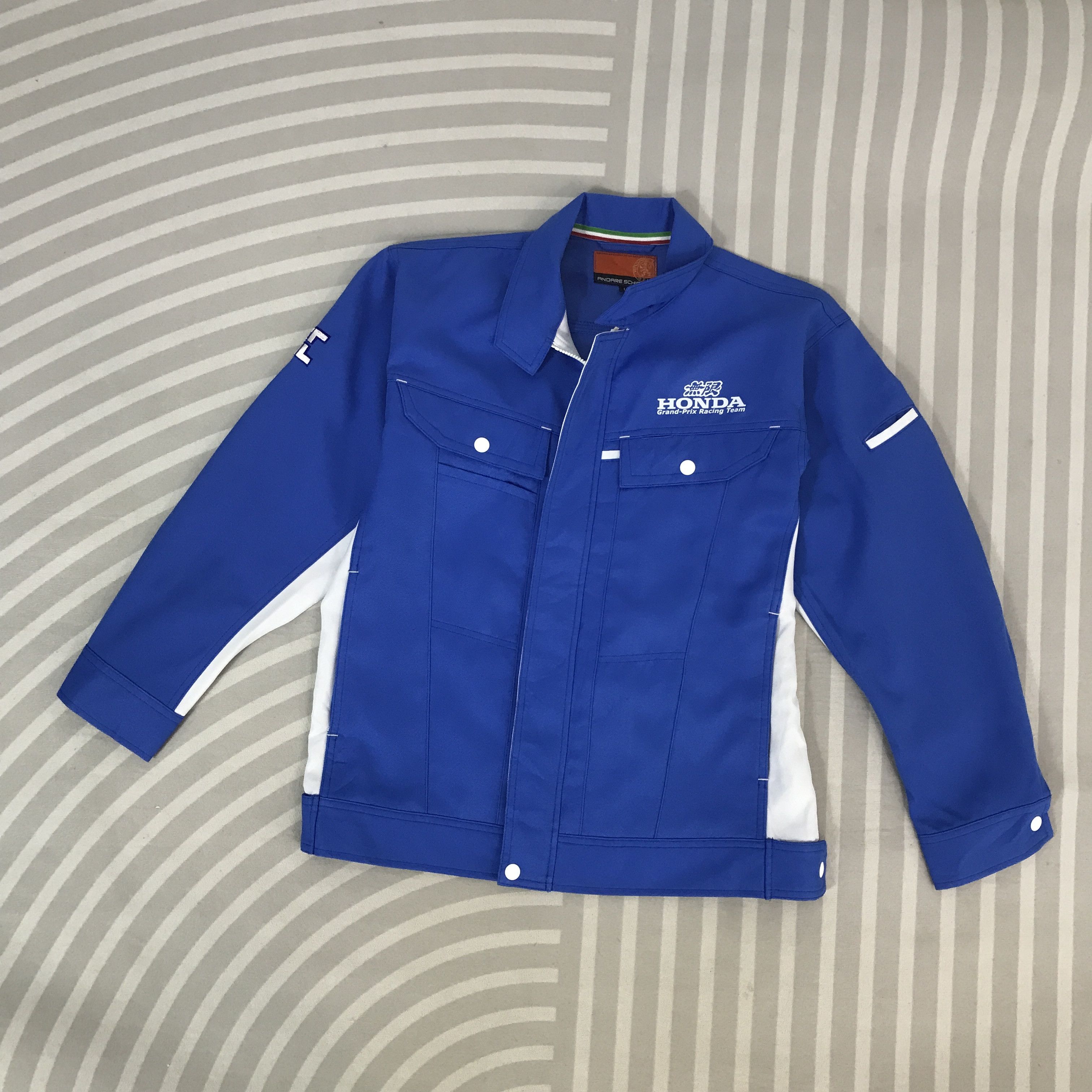 Japanese Brand Vintage Honda Grand-Prix Racing Team Jacket Size US M / EU 48-50 / 2 - 2 Thumbnail