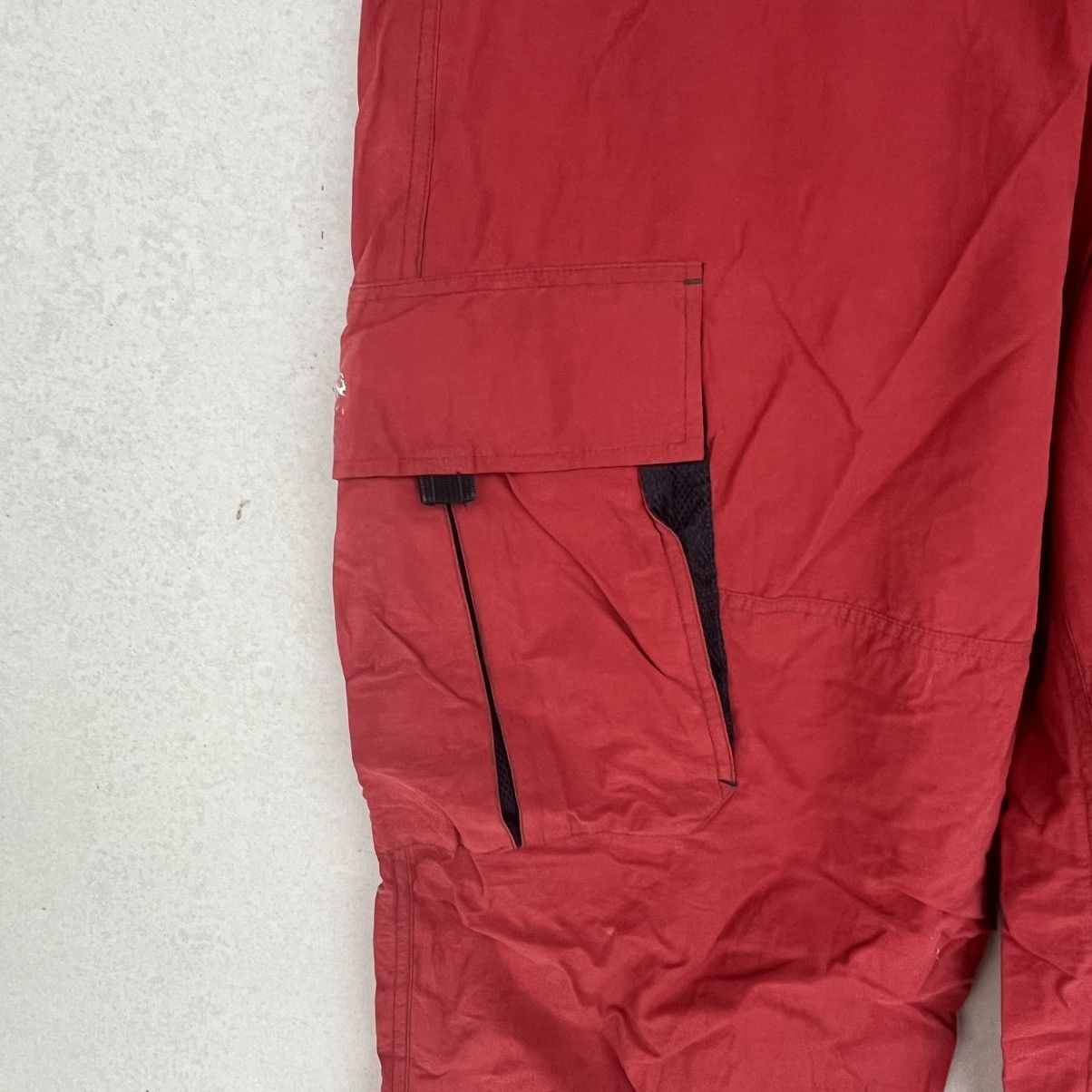 Other Vintage Red Cargo Pants With Adjustable Size 28 W18 L32 Size US 28 / EU 44 - 5 Thumbnail