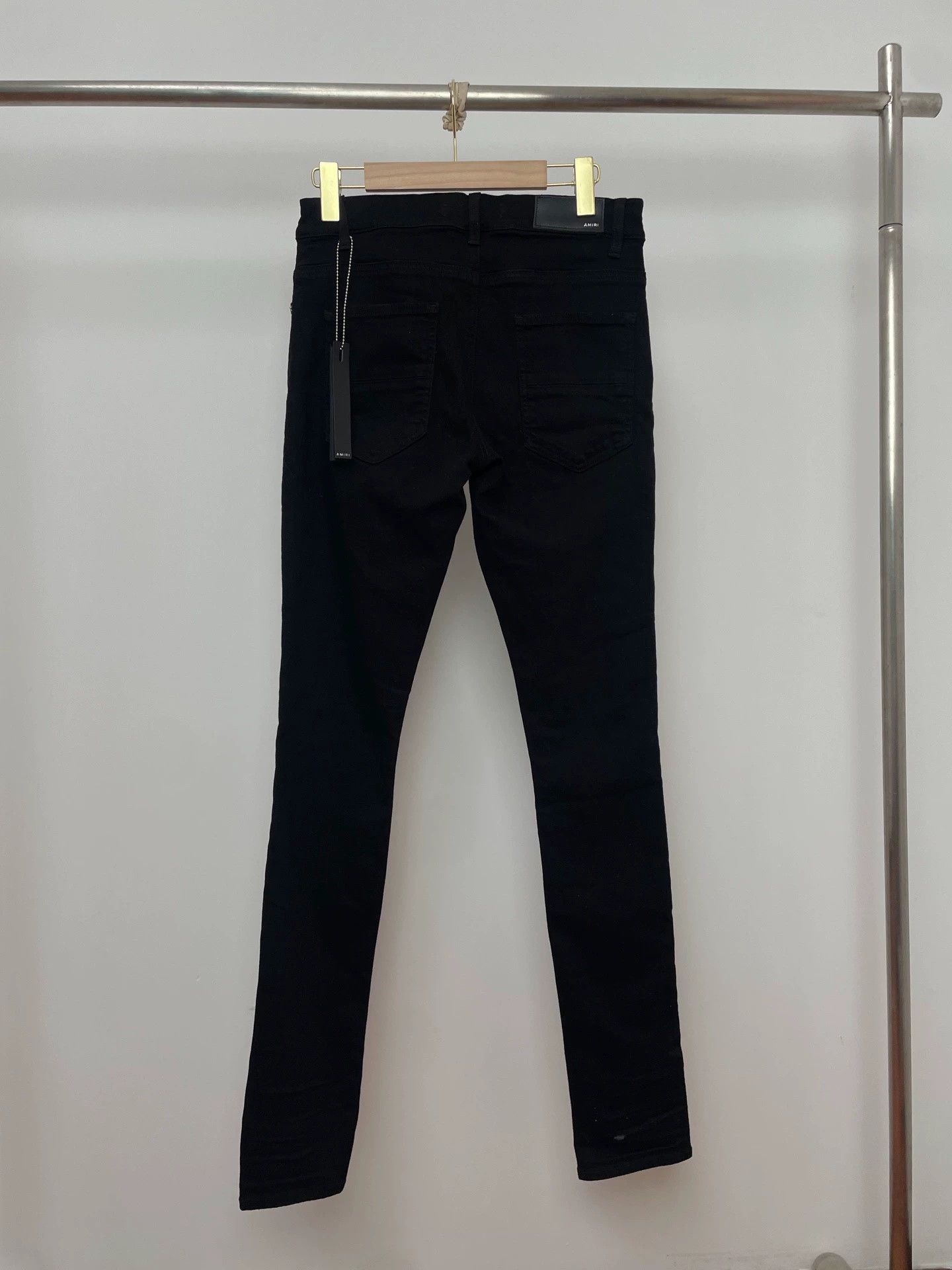 Amiri Amiri Black Straight Jeans 31 (New with Tags) Size US 31 - 2 Thumbnail