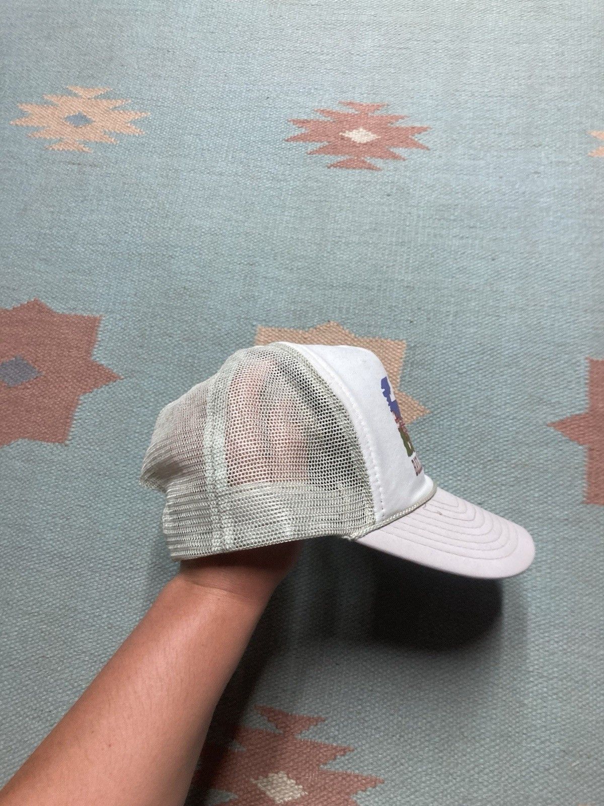 Vintage Vintage trucker hat badlands South Dakota mountains nature Size ONE SIZE - 8 Thumbnail