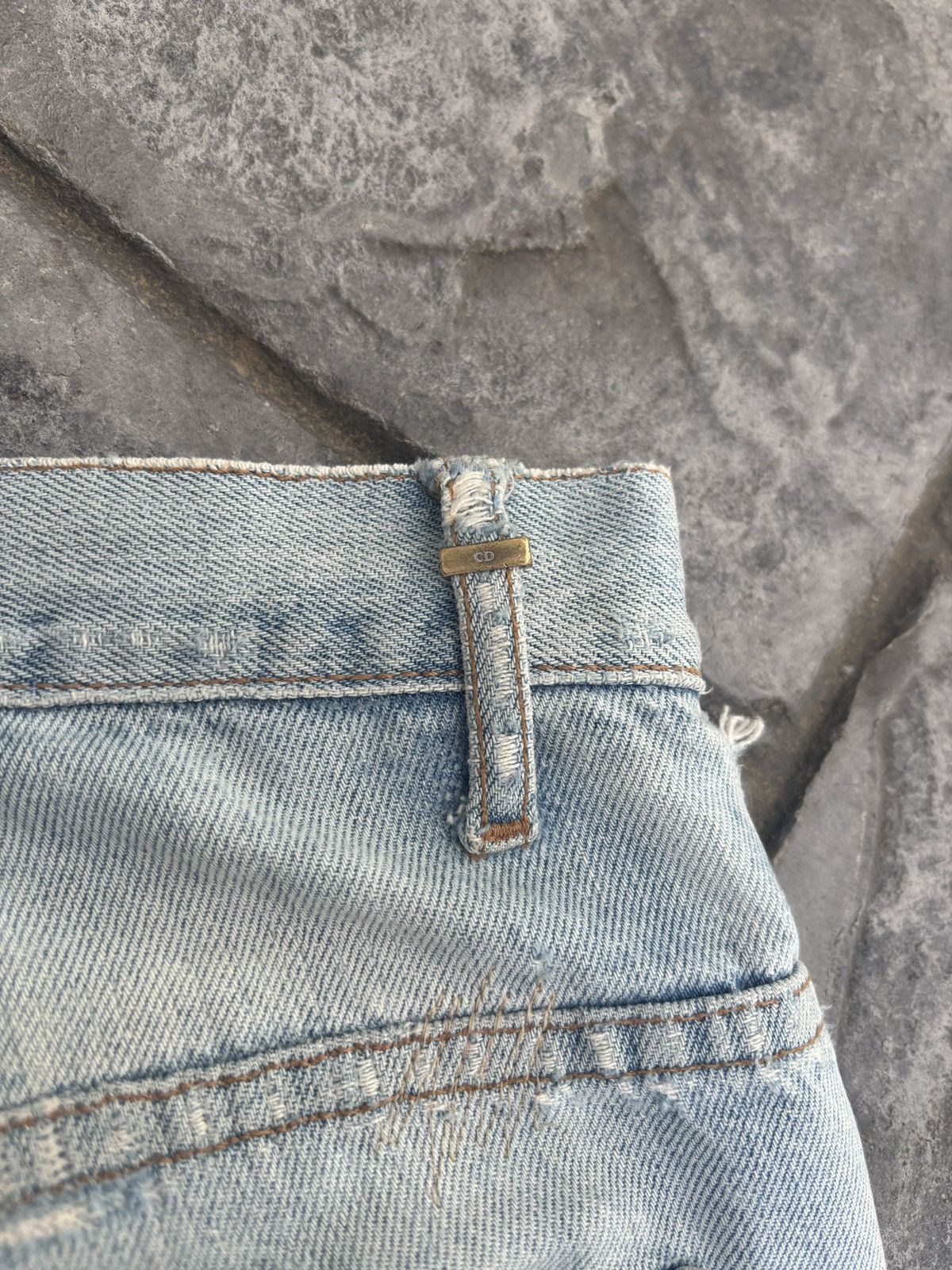 Dior Dior SS06 Crash Denim Size US 28 / EU 44 - 6 Thumbnail
