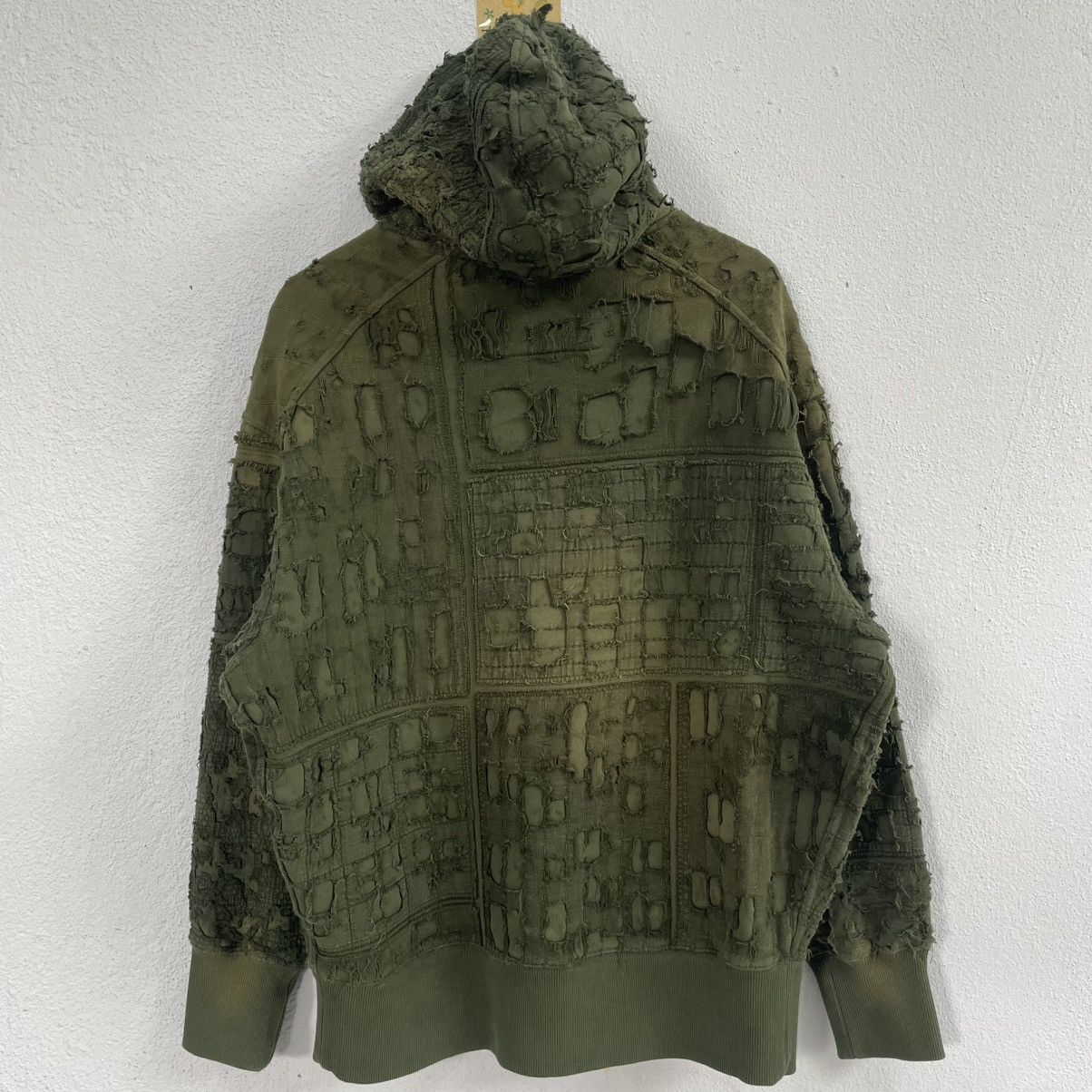 Givenchy Givenchy 22ss boro hoodie destroyed Size US XXL / EU 58 / 5 - 14 Thumbnail