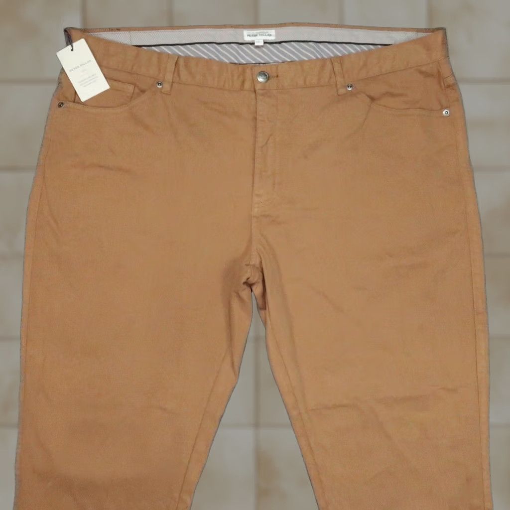 Peter Millar Peter Millar Pants Men 42x34 Brown Ultimate Sateen 5 Pocket Golf Stretch Trouser Size US 42 / EU 58 - 1 Thumbnail
