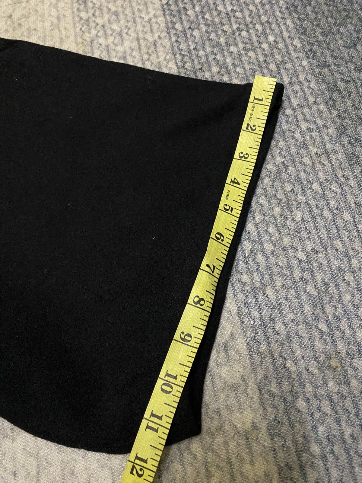 Zucca ZUCCA MINIMALISM ASYMETRICAL DESIGN BLACK WOOL DRESS Size M / US 6-8 / IT 42-44 - 12 Thumbnail