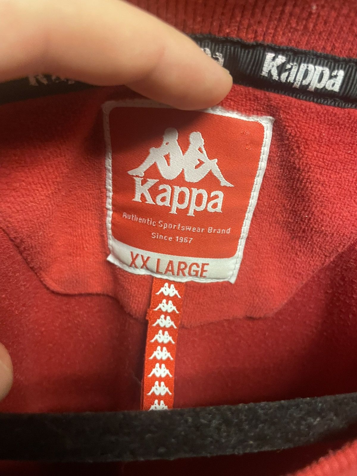 Kappa Kappa velour oversized long sleeve Size US XXL / EU 58 / 5 - 4 Thumbnail