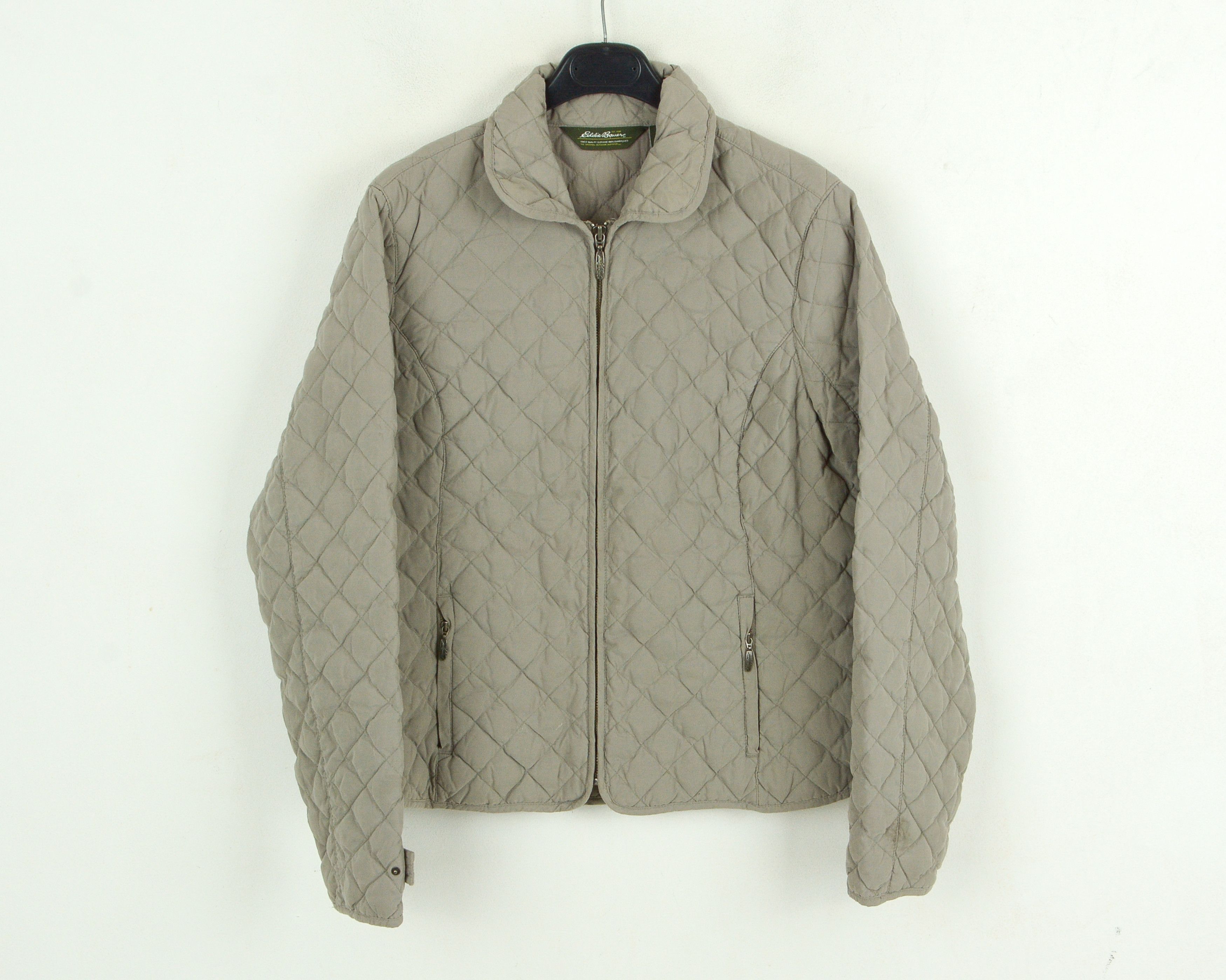 Eddie Bauer Women L Jacket Coat Overcoat Waistcoat Quilted Lightweight Size L / US 10 / IT 46 - 1 Thumbnail