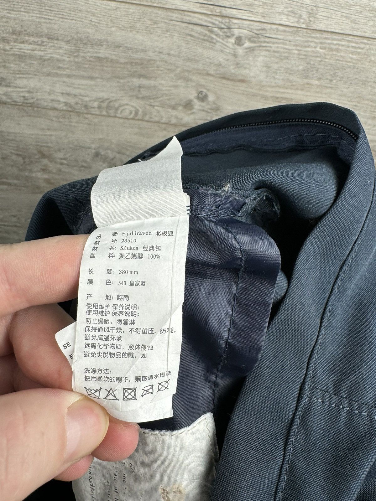 Fjallraven Vintage Fjallraven Kanken bag Japanese style Y2K Drill Size ONE SIZE - 11 Thumbnail