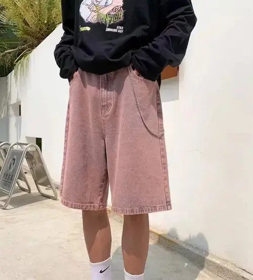 Japanese Brand × Vintage Streetwear denim shorts Size US 32 / EU 48 - 1 Thumbnail